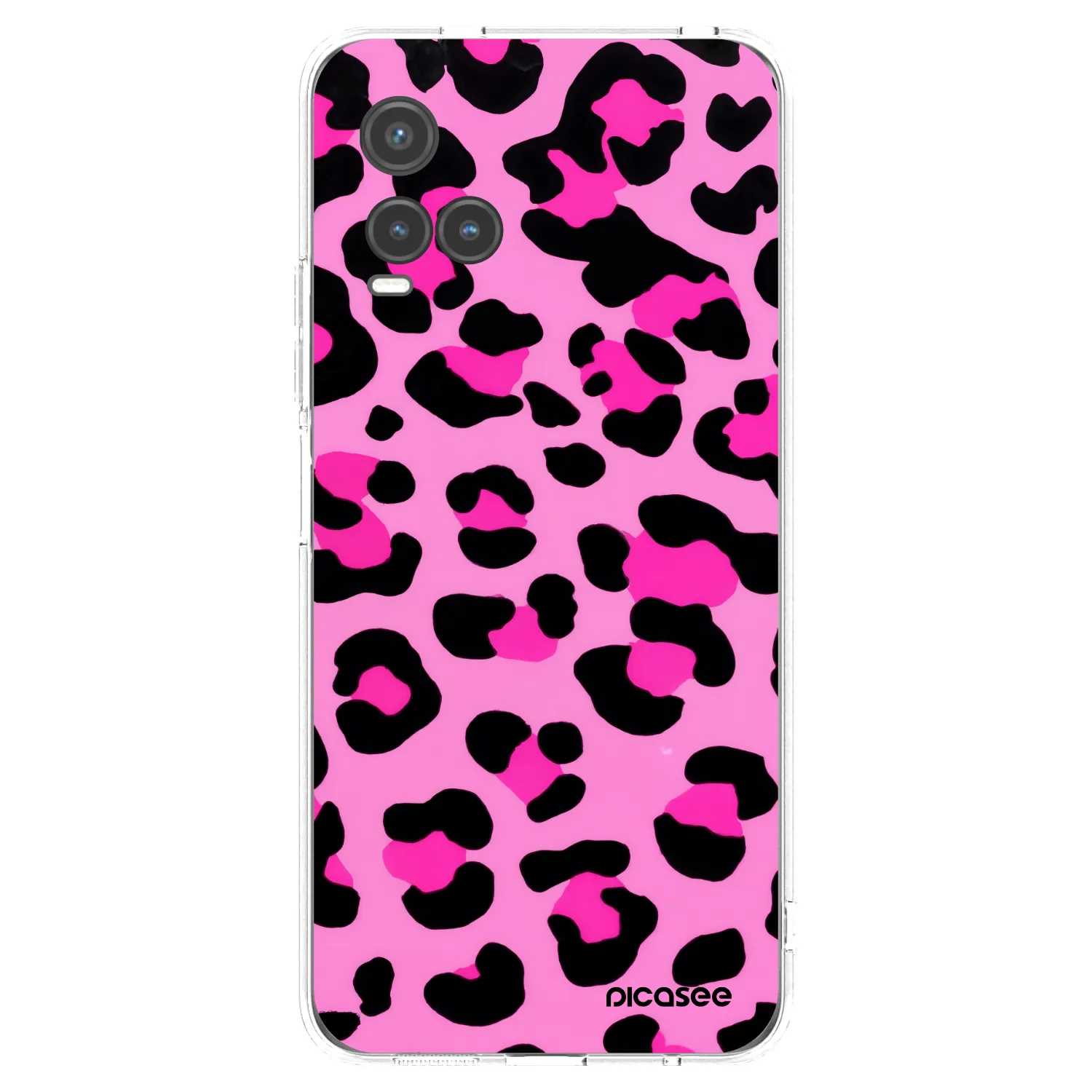 Picasee διαφανής θήκη σιλικόνης Vivo Y33s - Pink Tiger
