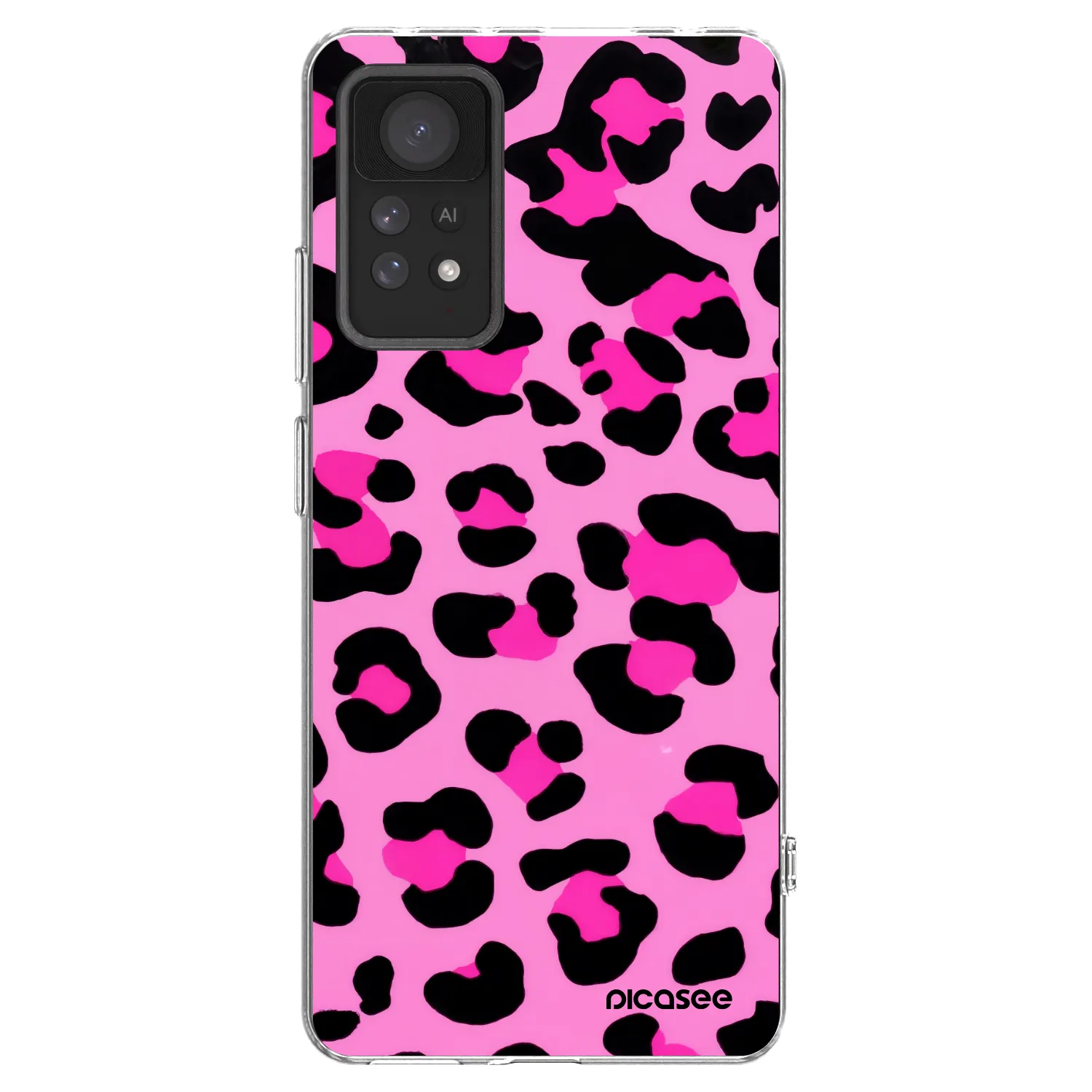 Picasee διαφανής θήκη σιλικόνης Xiaomi Redmi Note 11 Pro 5G - Pink Tiger