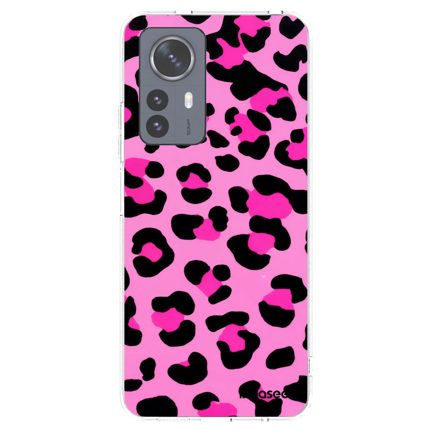 Picasee διαφανής θήκη σιλικόνης Xiaomi 12 Pro - Pink Tiger