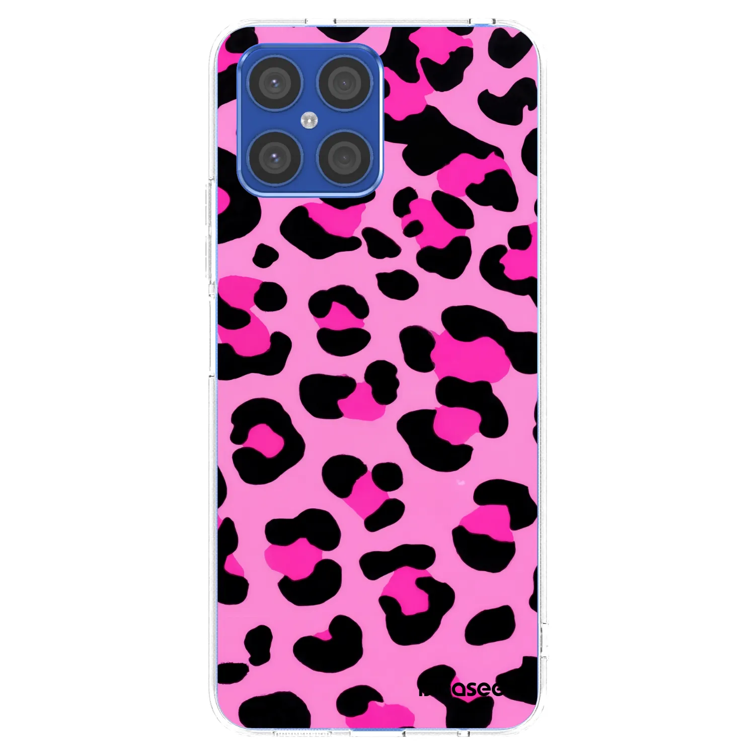 Picasee διαφανής θήκη σιλικόνης Honor X8 4G - Pink Tiger