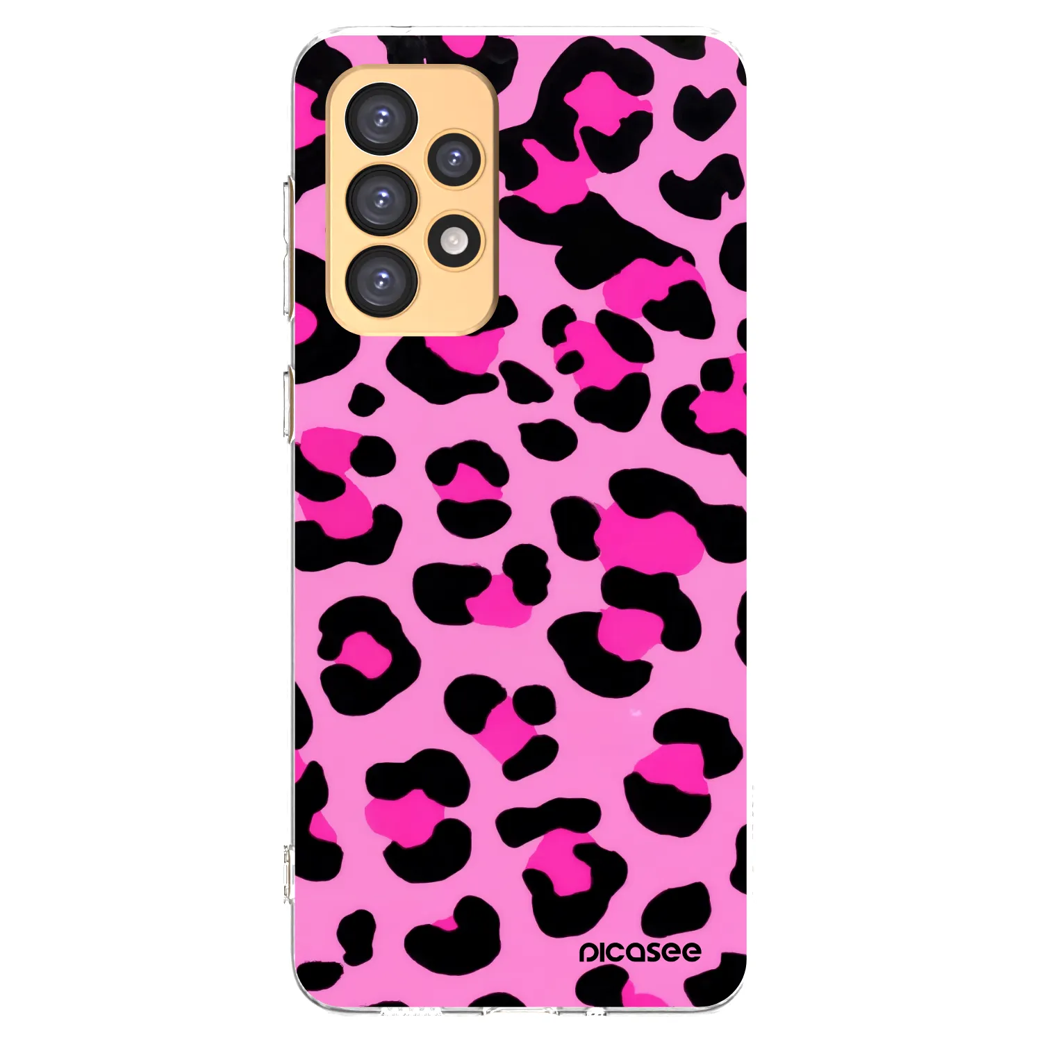 Picasee διαφανής θήκη σιλικόνης Samsung Galaxy A33 5G A336 - Pink Tiger