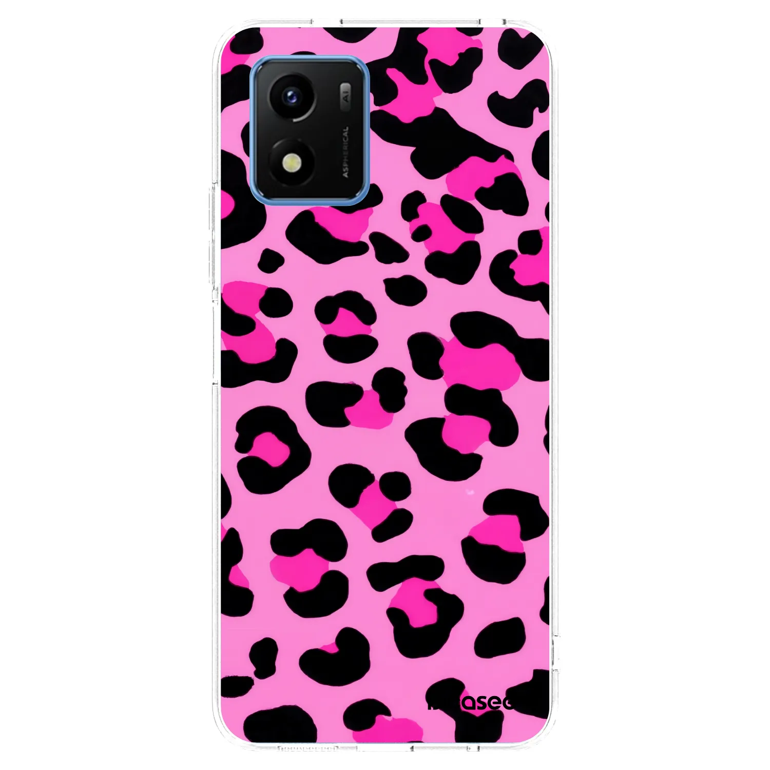 Picasee διαφανής θήκη σιλικόνης Vivo Y01 - Pink Tiger