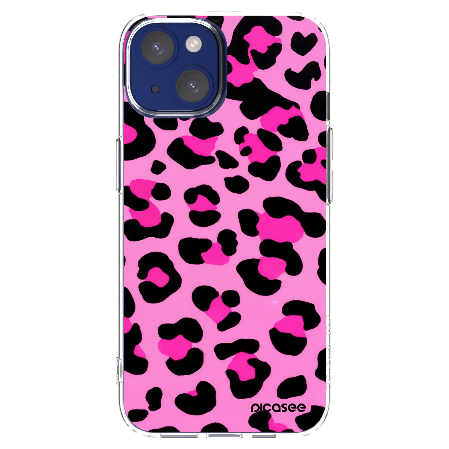 Picasee διαφανής θήκη σιλικόνης Apple iPhone 14 - Pink Tiger