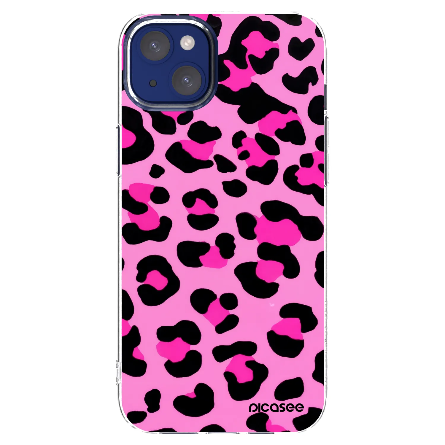 Picasee διαφανής θήκη σιλικόνης Apple iPhone 14 Plus - Pink Tiger