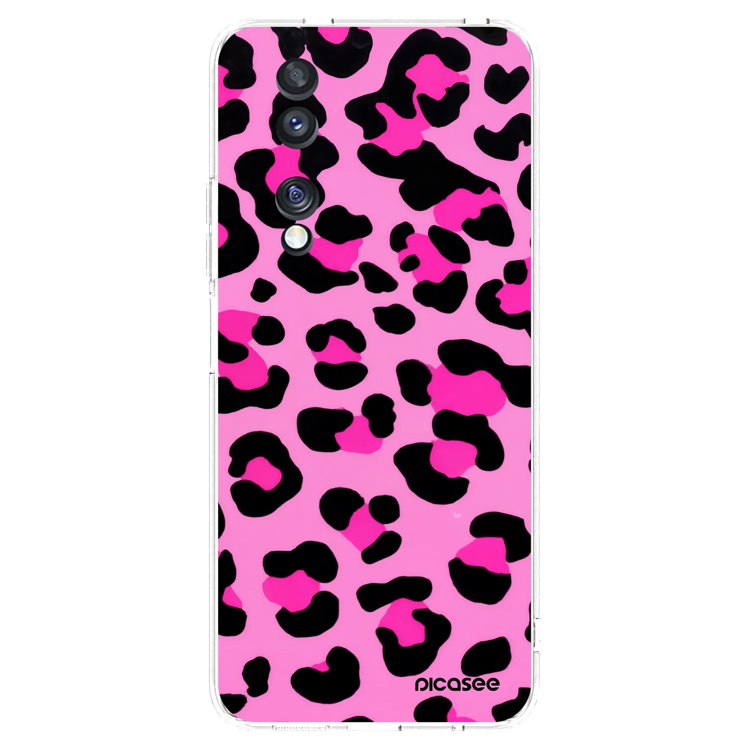 Picasee διαφανής θήκη σιλικόνης Honor 70 - Pink Tiger