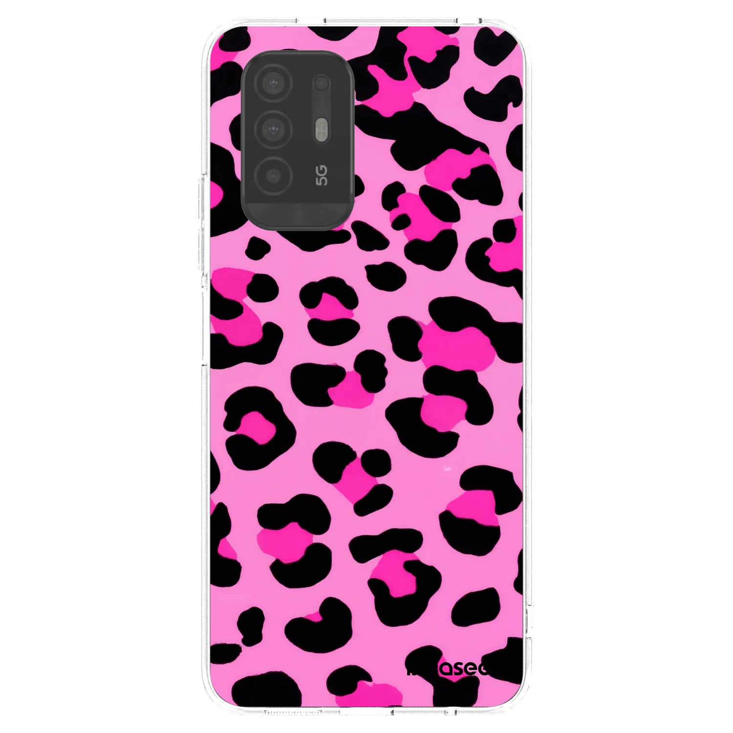 Picasee διαφανής θήκη σιλικόνης OPPO A94 5G - Pink Tiger