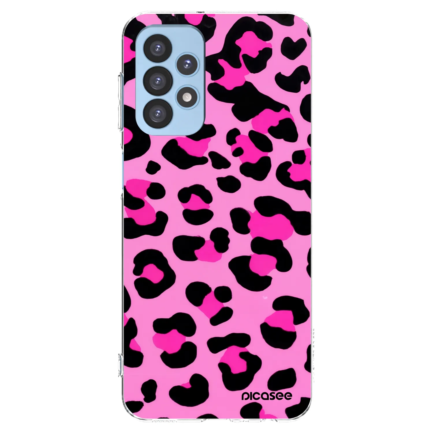 Picasee διαφανής θήκη σιλικόνης Samsung Galaxy A23 A235F 4G - Pink Tiger