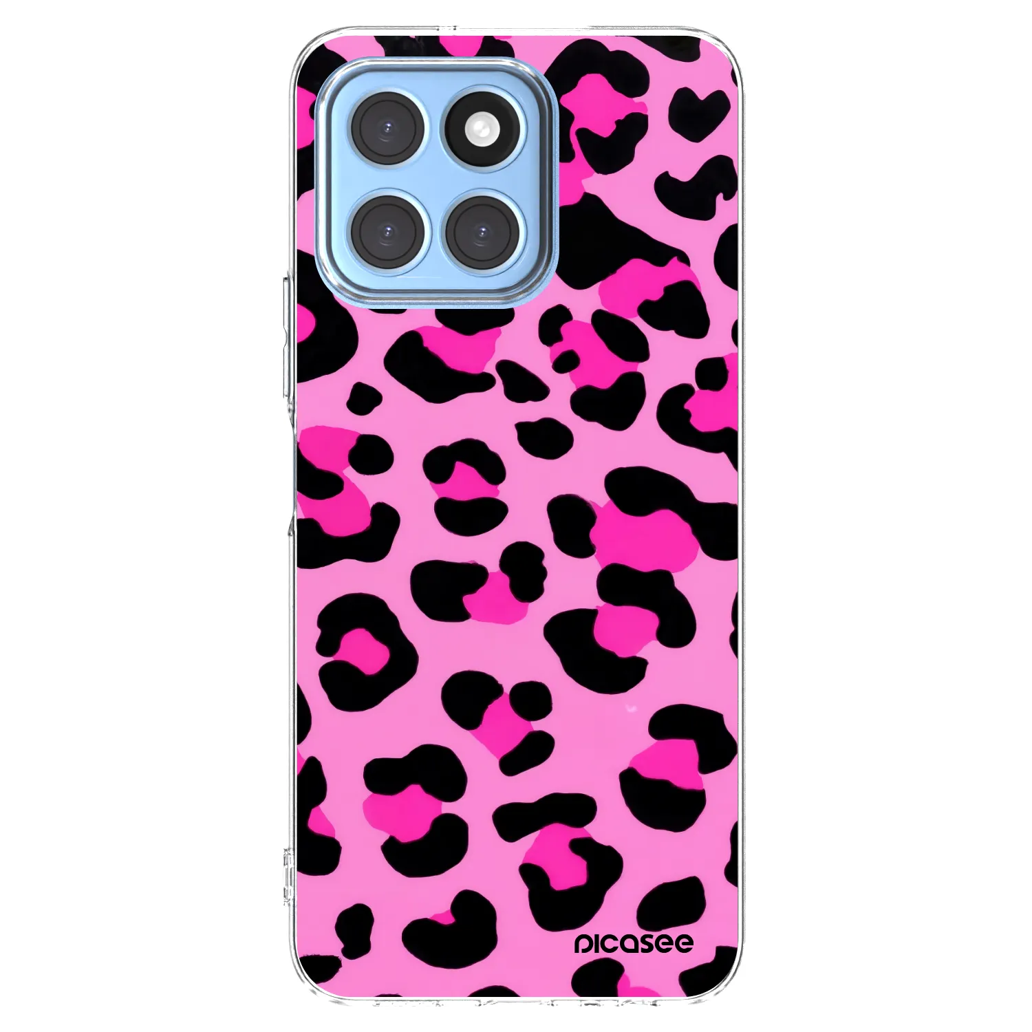 Picasee διαφανής θήκη σιλικόνης Honor X6 - Pink Tiger