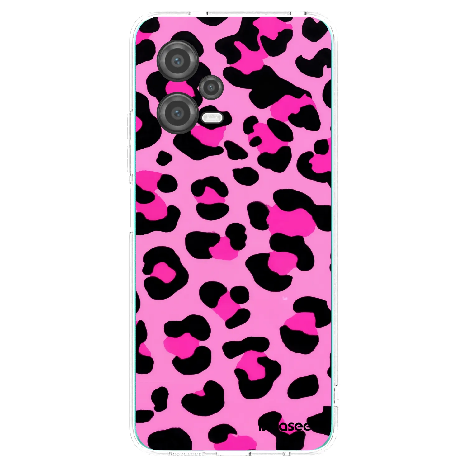 Picasee διαφανής θήκη σιλικόνης Xiaomi Poco X5 - Pink Tiger