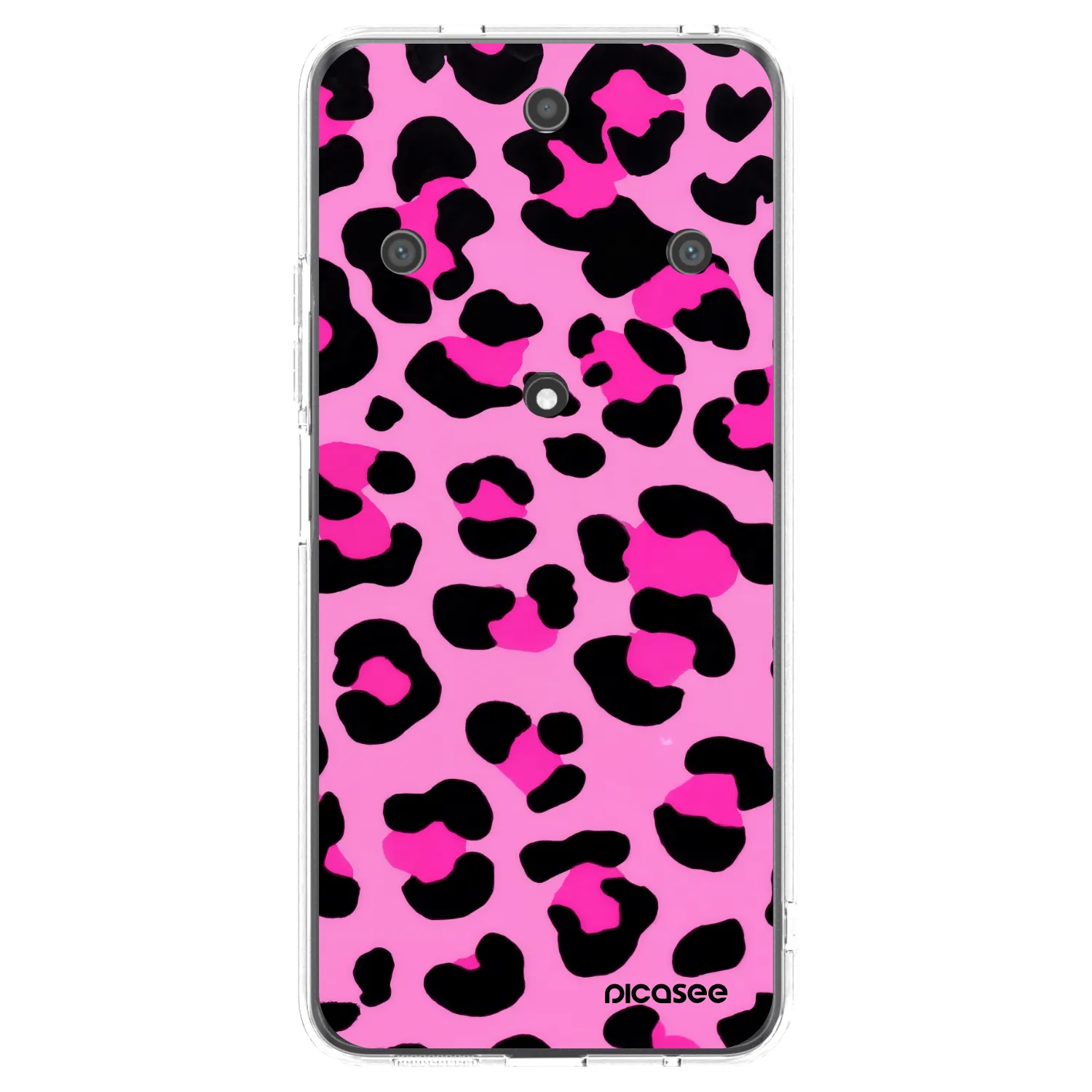 Picasee διαφανής θήκη σιλικόνης Honor Magic5 Lite 5G - Pink Tiger