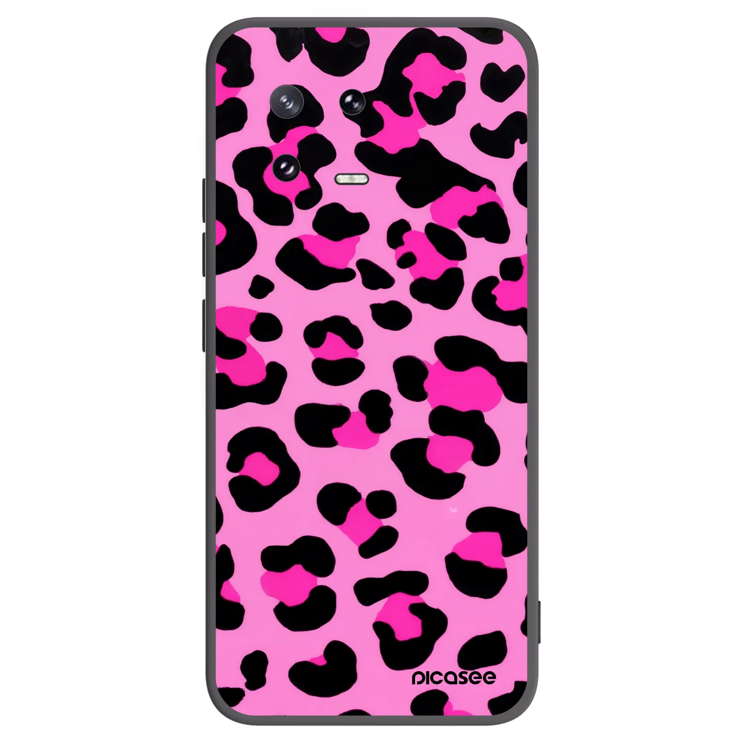 Picasee Μαύρη θήκη σιλικόνης για Xiaomi 13 Pro - Pink Tiger