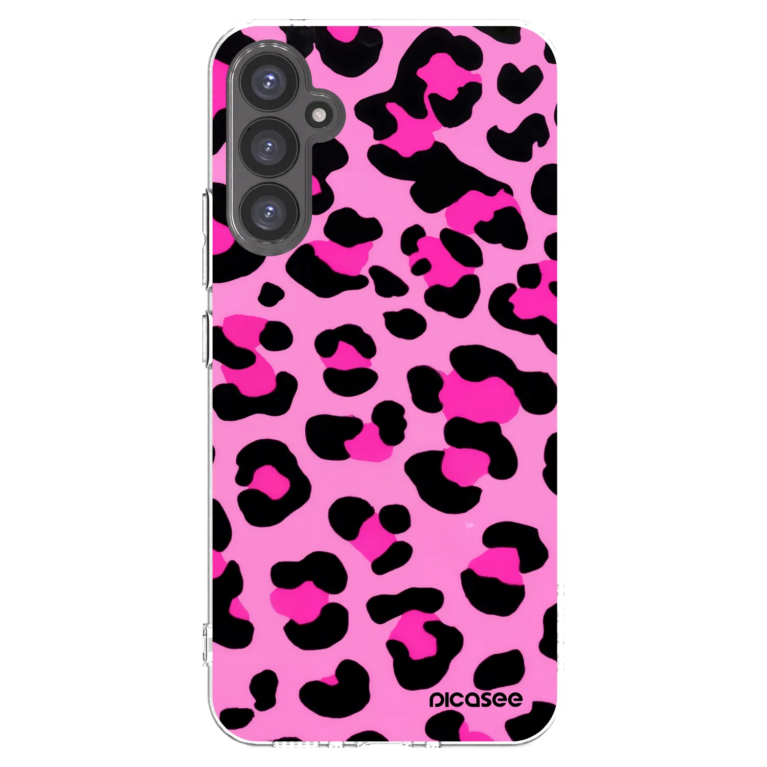 Picasee διαφανής θήκη σιλικόνης Samsung Galaxy A34 5G A346B - Pink Tiger