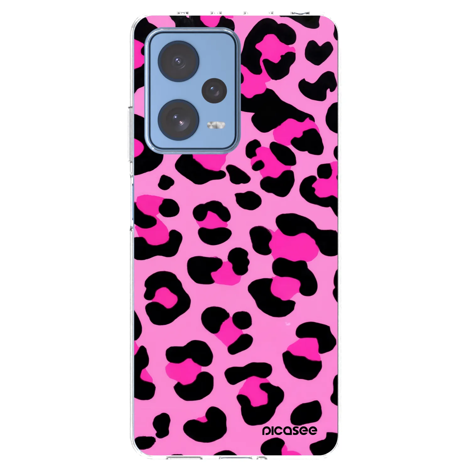 Picasee διαφανής θήκη σιλικόνης Xiaomi Redmi Note 12 Pro 5G - Pink Tiger
