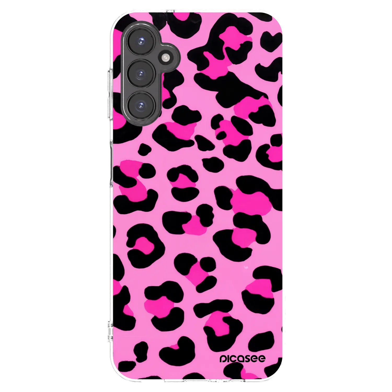 Picasee διαφανής θήκη σιλικόνης Samsung Galaxy A14 4G A145R - Pink Tiger