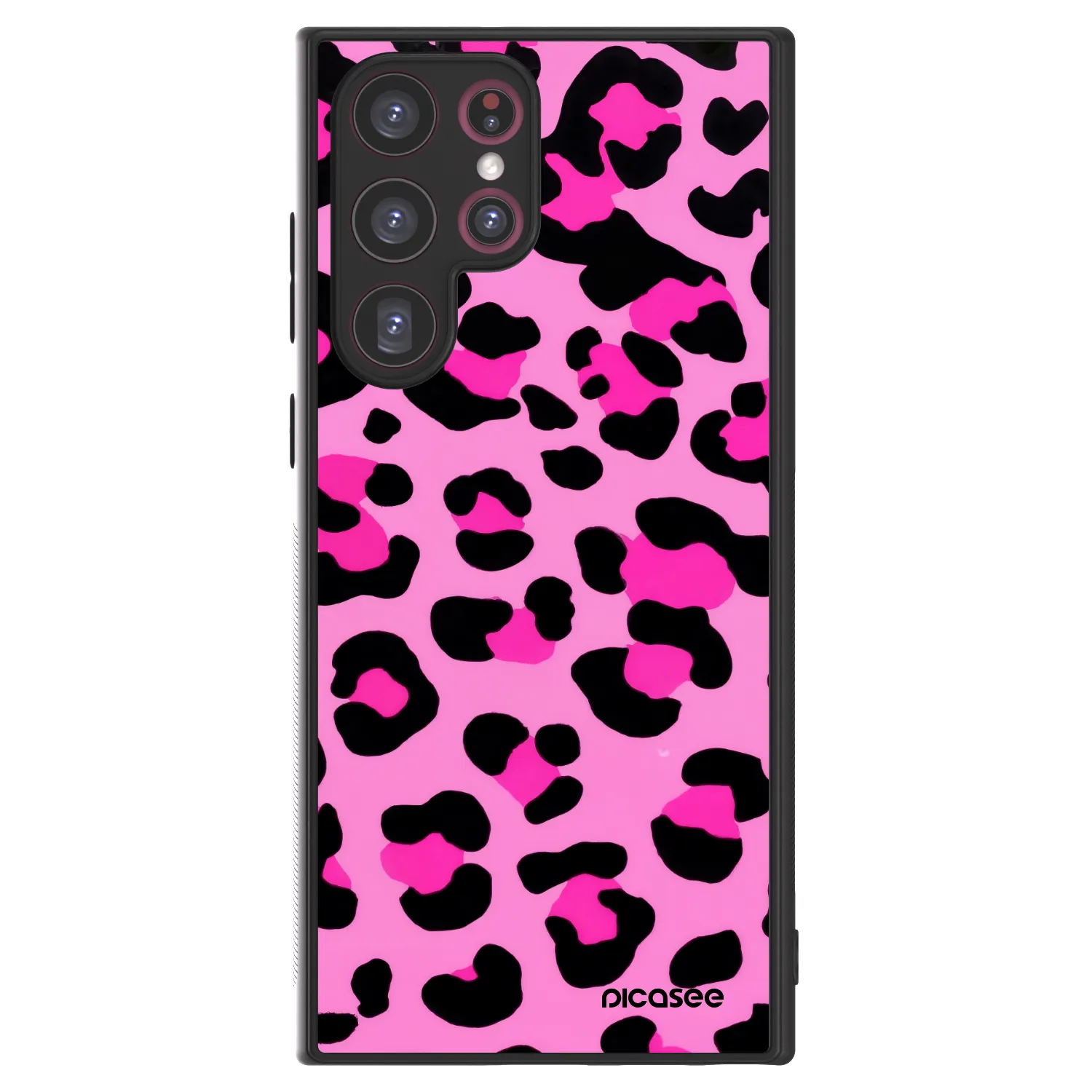 Picasee ULTIMATE CASE PowerShare για Samsung Galaxy S22 Ultra 5G - Pink Tiger