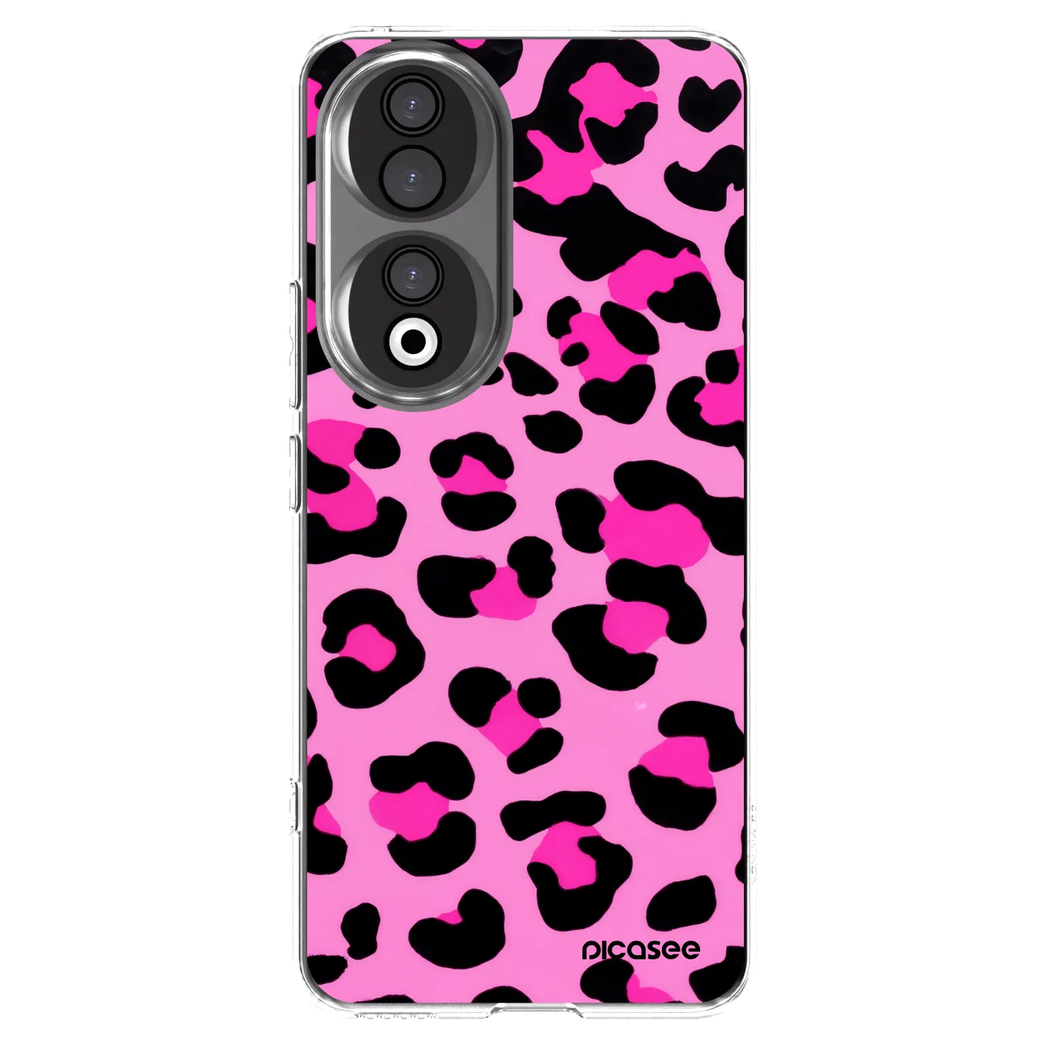 Picasee διαφανής θήκη σιλικόνης Honor 90 5G - Pink Tiger