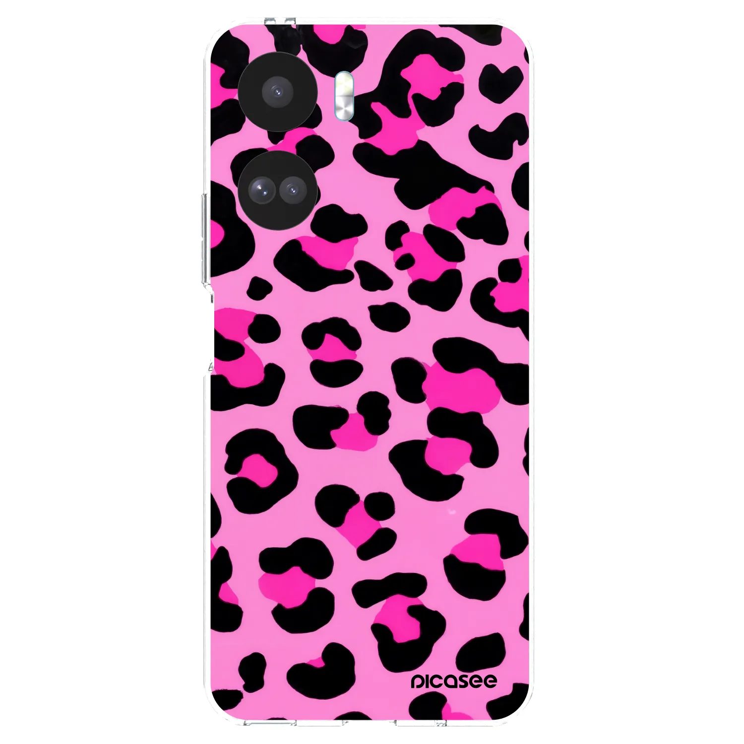 Picasee διαφανής θήκη σιλικόνης Honor 90 Lite 5G - Pink Tiger