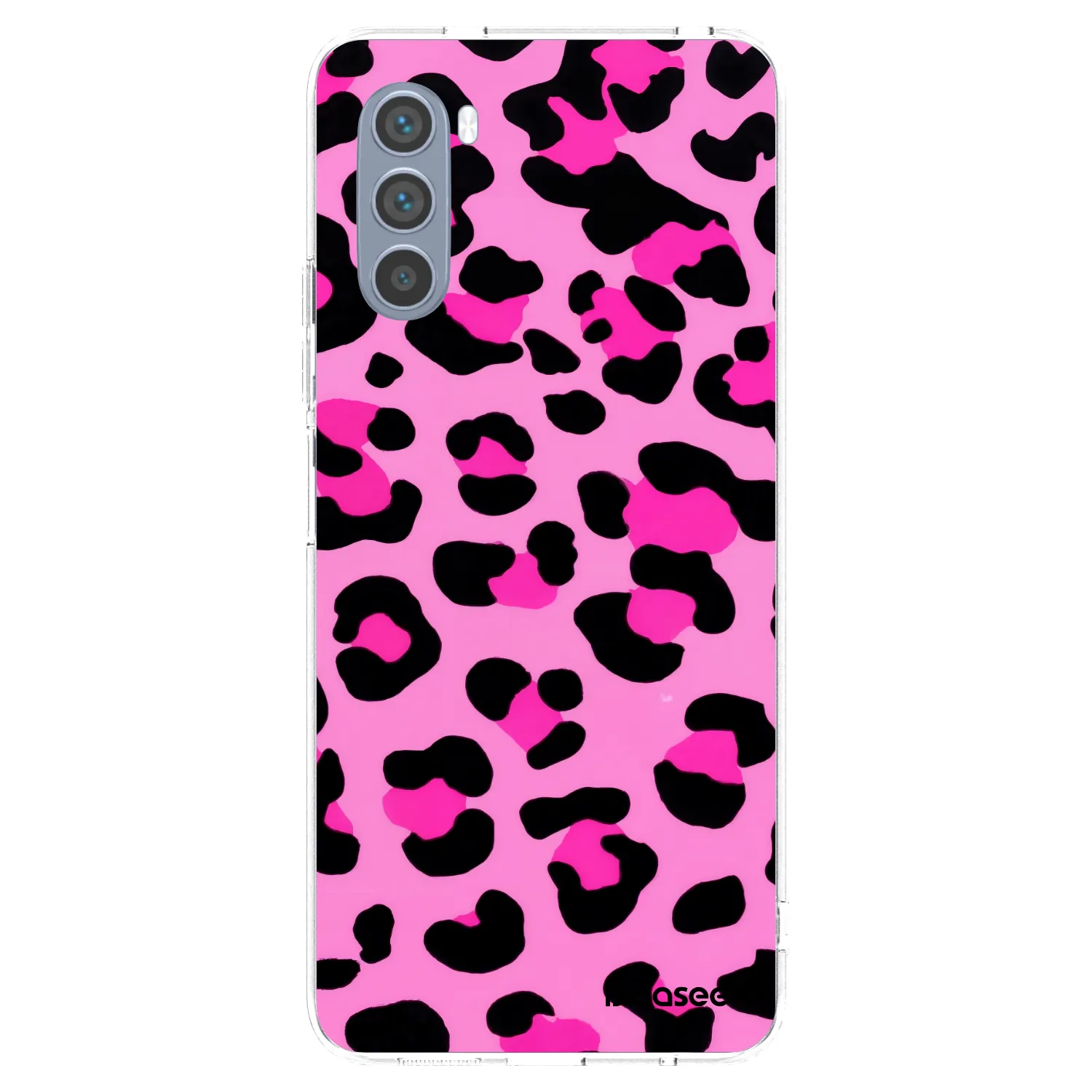 Picasee διαφανής θήκη σιλικόνης Motorola Moto G62 - Pink Tiger