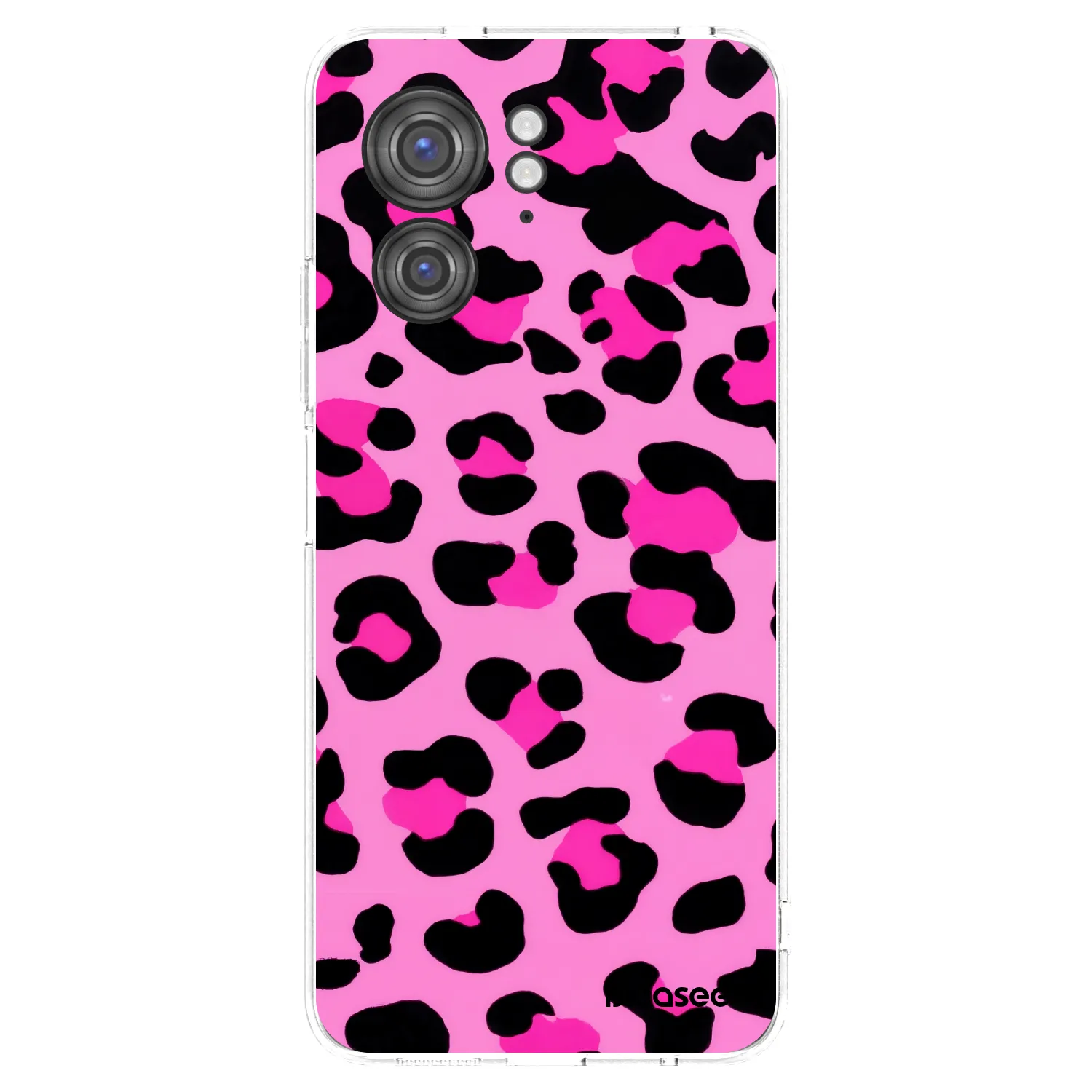 Picasee διαφανής θήκη σιλικόνης Motorola Edge 40 - Pink Tiger