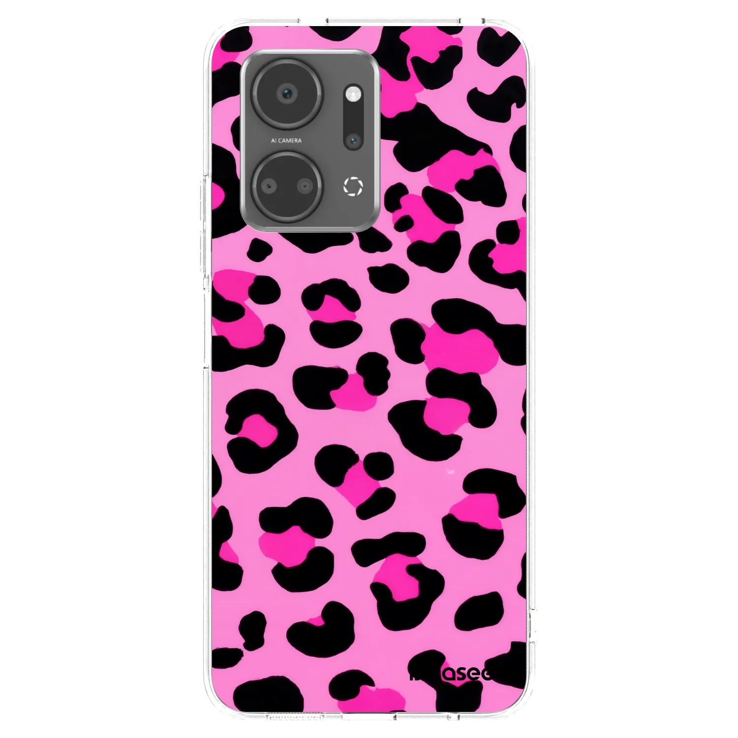 Picasee διαφανής θήκη σιλικόνης Honor X7a - Pink Tiger