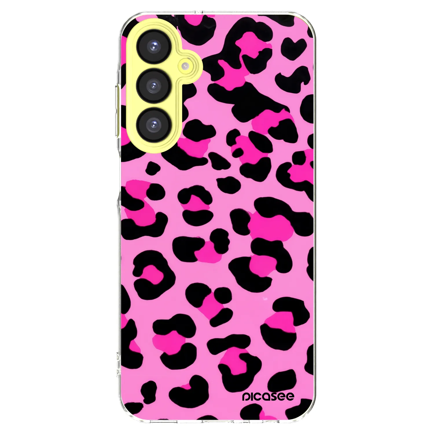 Picasee διαφανής θήκη σιλικόνης Samsung Galaxy A25 A256B 5G - Pink Tiger