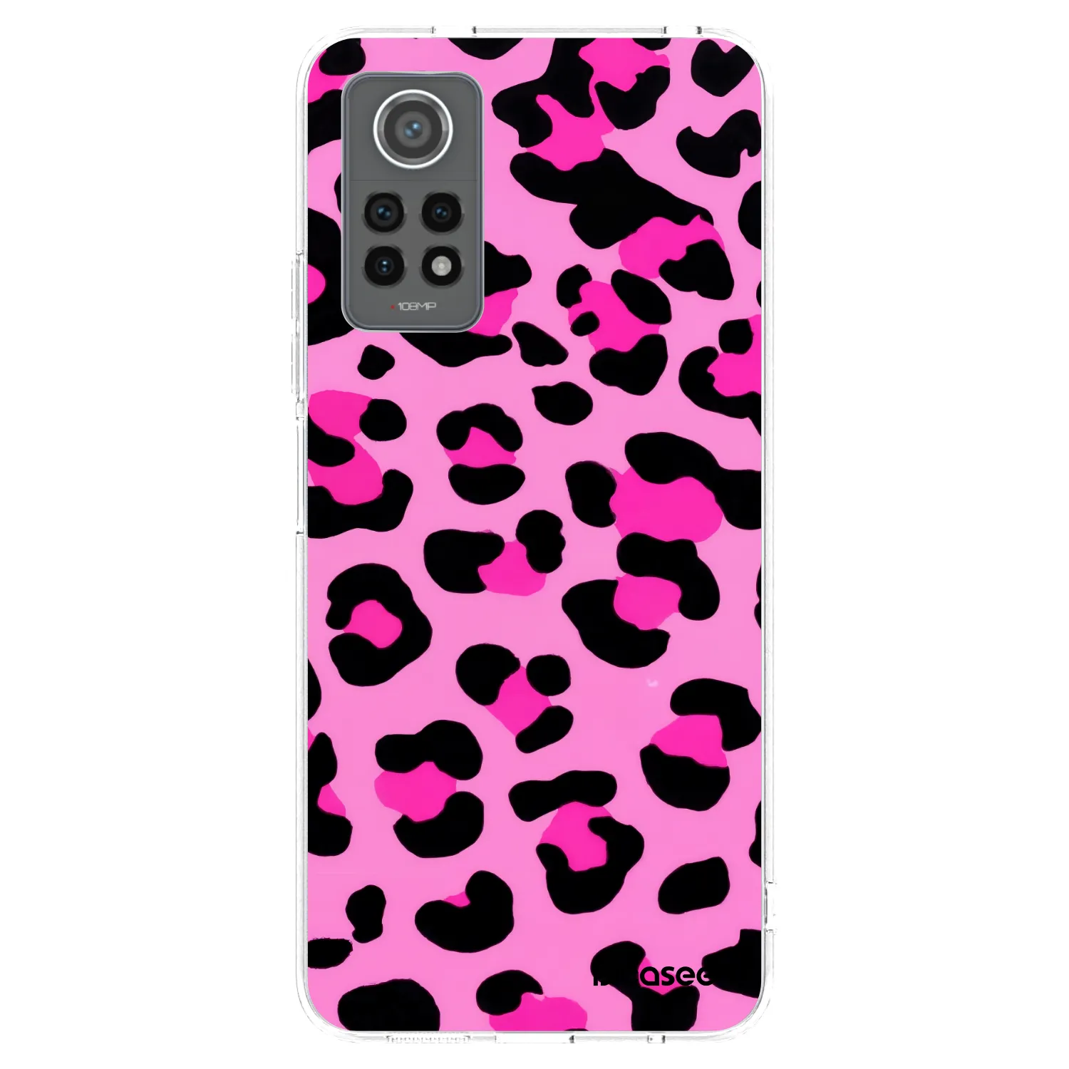 Picasee διαφανής θήκη σιλικόνης Xiaomi Redmi Note 12 Pro 4G - Pink Tiger