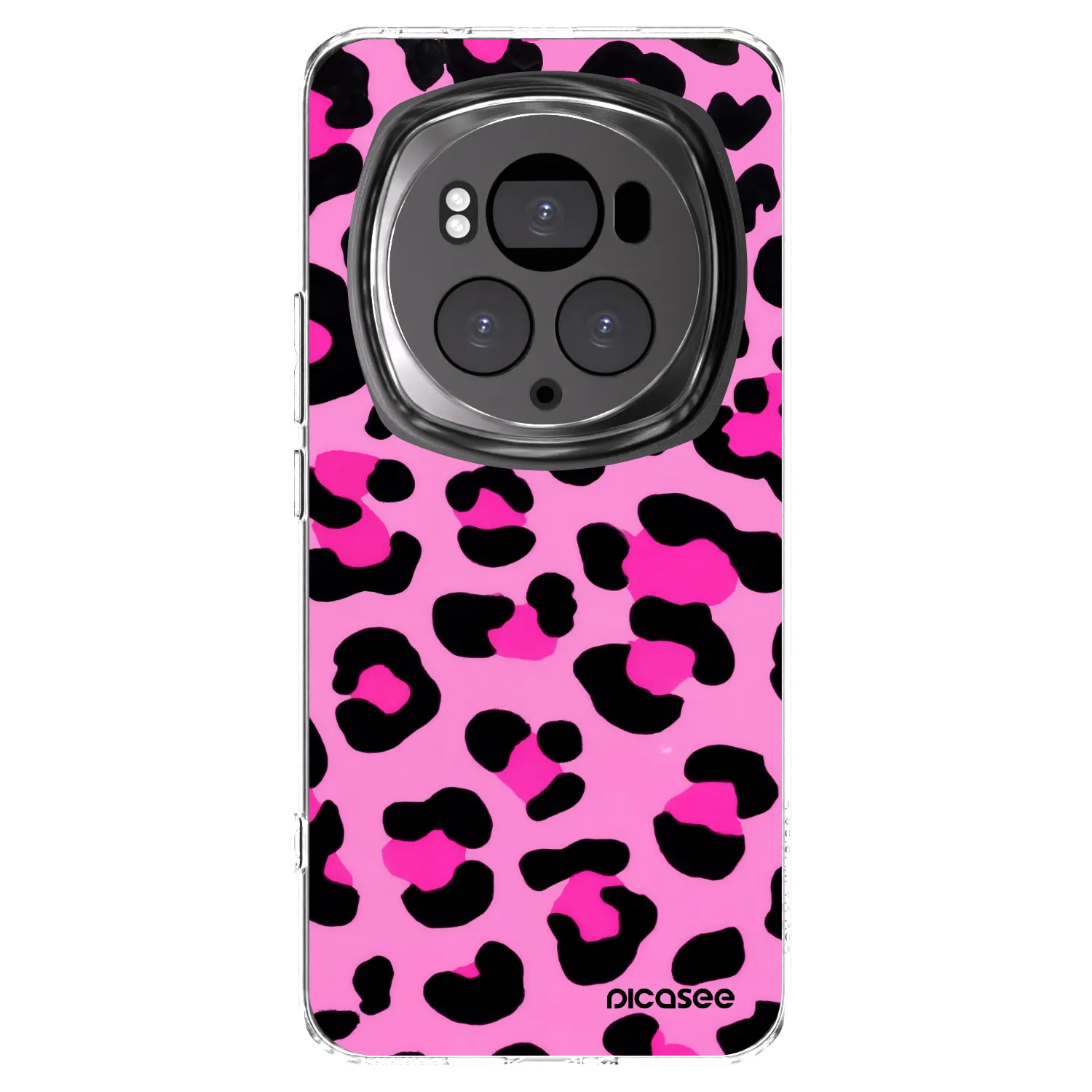 Picasee διαφανής θήκη σιλικόνης Honor Magic6 Pro - Pink Tiger