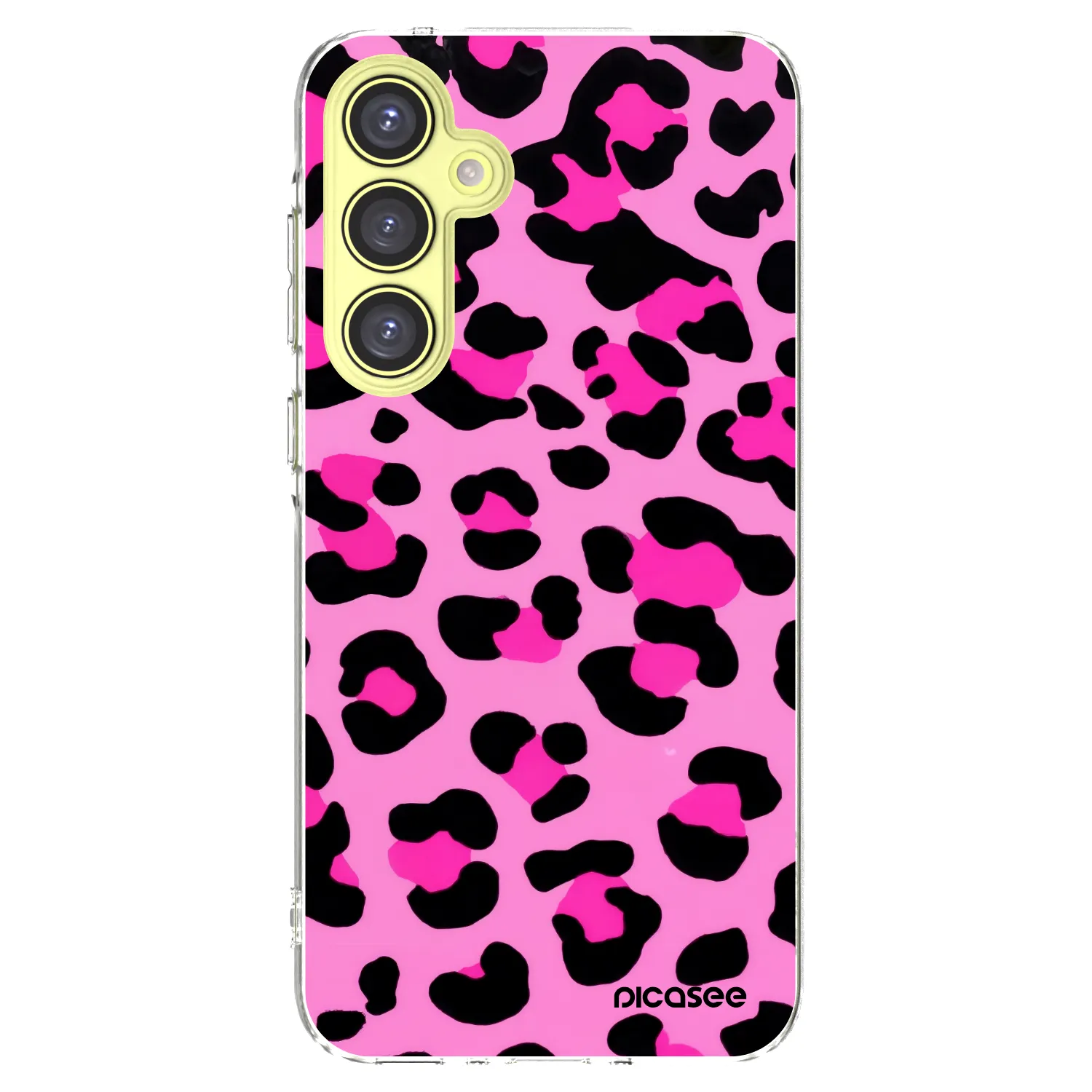Picasee διαφανής θήκη σιλικόνης Samsung Galaxy A35 5G A356B - Pink Tiger