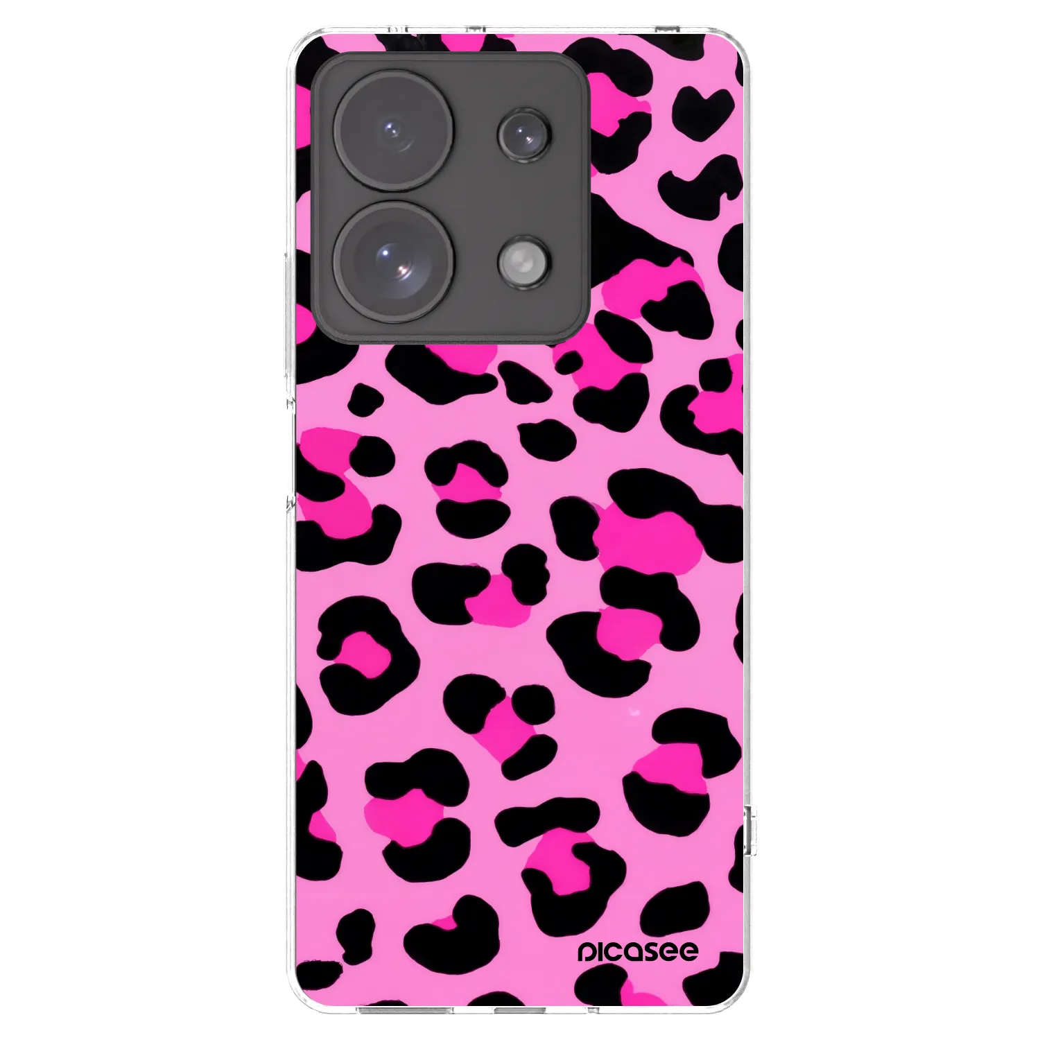 Picasee διαφανής θήκη σιλικόνης Xiaomi Redmi Note 13 Pro 4G - Pink Tiger
