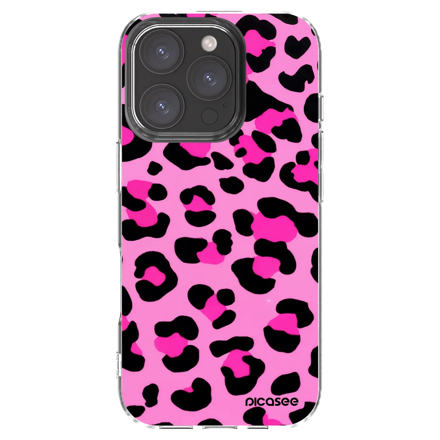 Picasee διαφανής θήκη σιλικόνης Apple iPhone 16 Pro - Pink Tiger