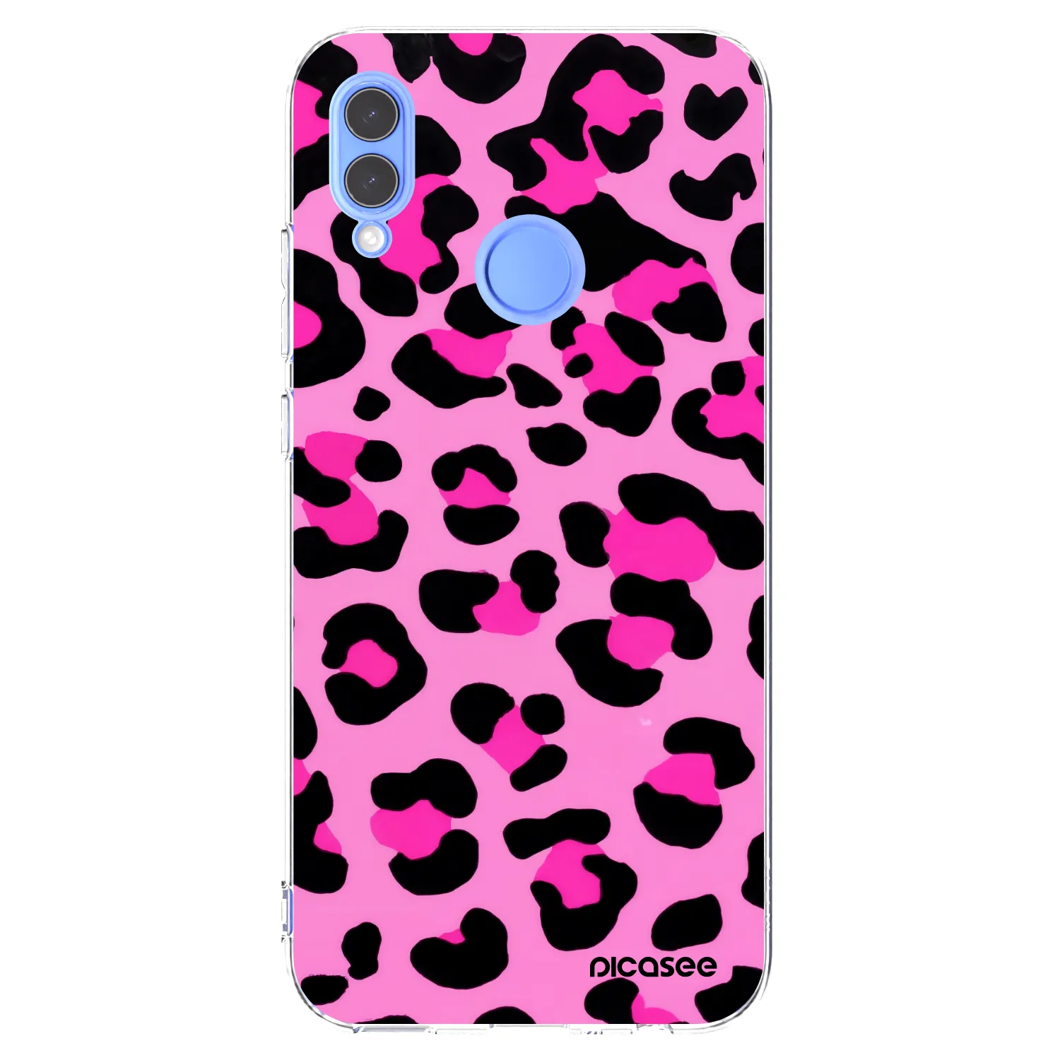 Picasee διαφανής θήκη σιλικόνης Huawei P Smart 2019 - Pink Tiger