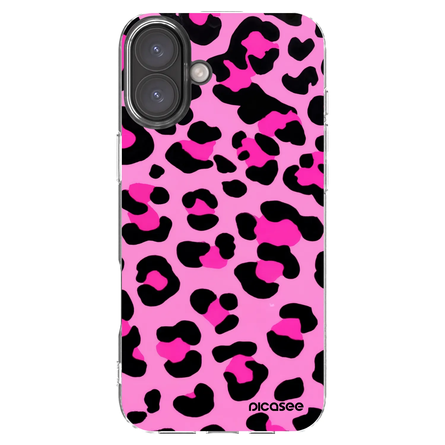 Picasee διαφανής θήκη σιλικόνης Apple iPhone 16 Plus - Pink Tiger