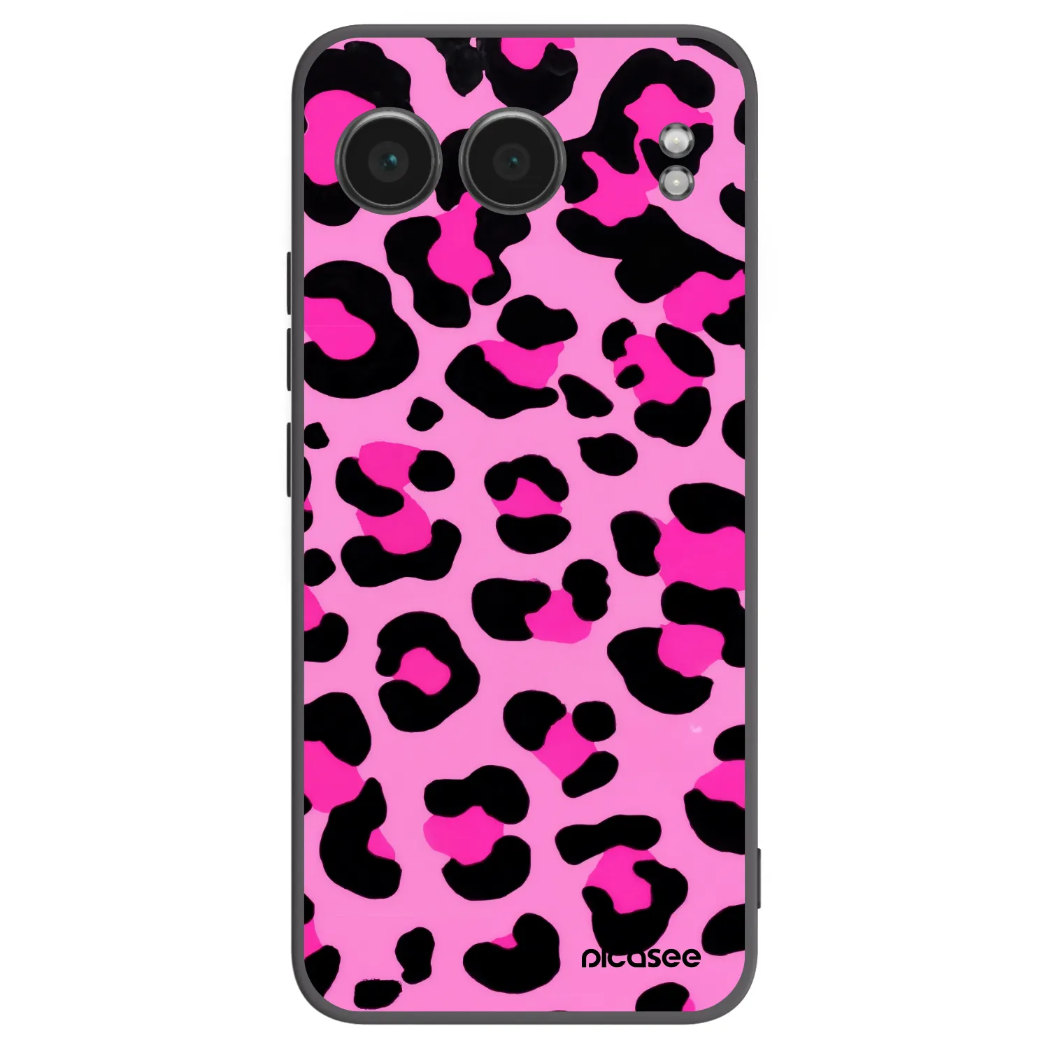 Picasee Μαύρη θήκη σιλικόνης για OnePlus Nord 4 - Pink Tiger