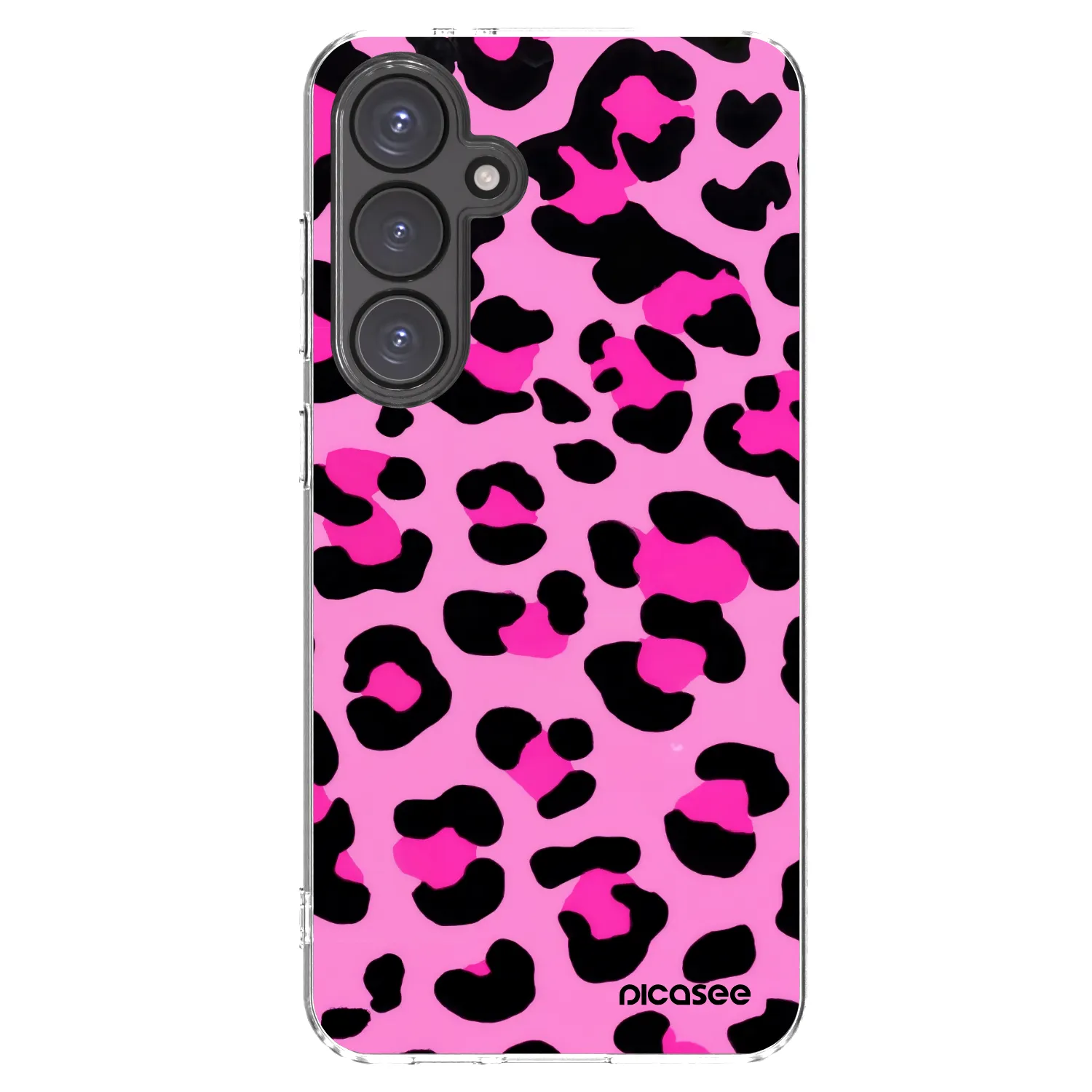 Picasee διαφανής θήκη σιλικόνης Samsung Galaxy S24 FE S721B - Pink Tiger