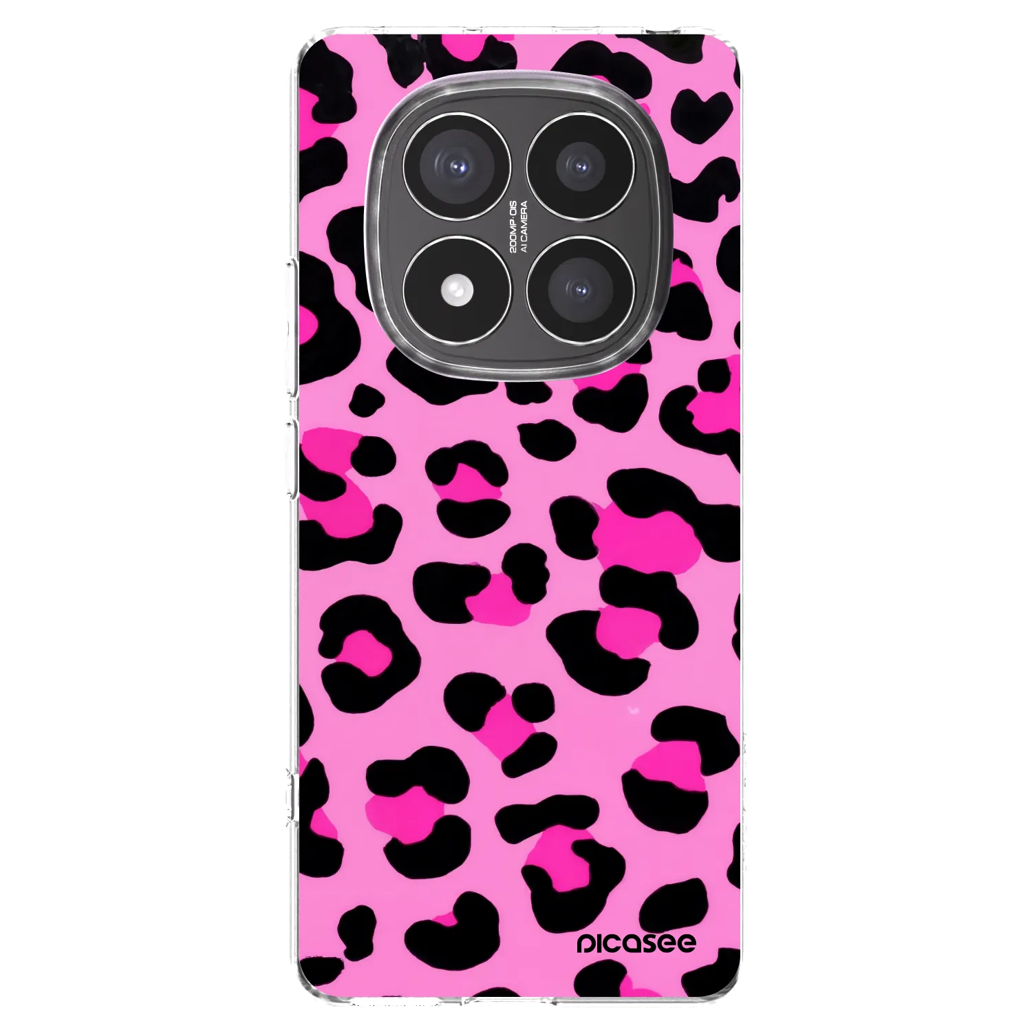 Picasee διαφανής θήκη σιλικόνης Xiaomi Redmi Note 14 Pro+ 5G - Pink Tiger