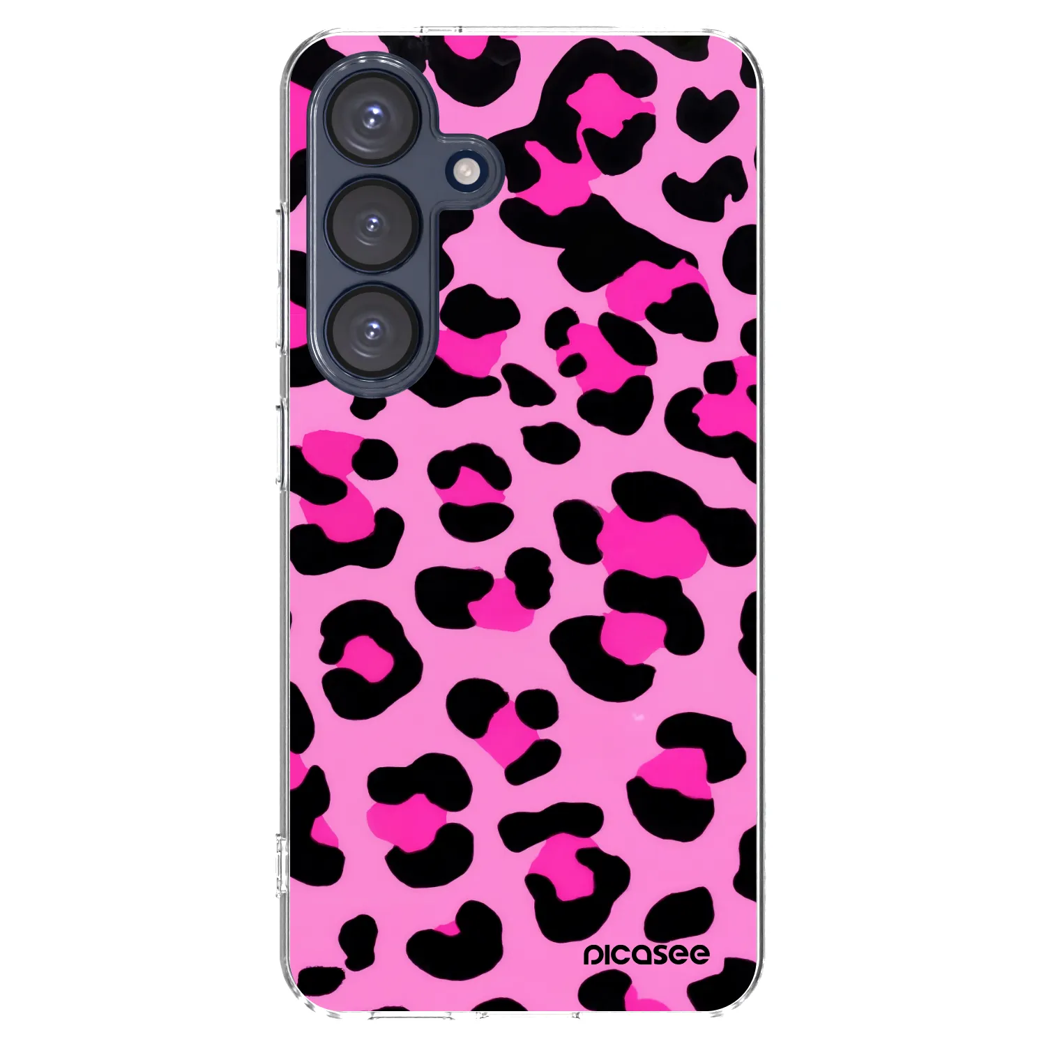 Picasee διαφανής θήκη σιλικόνης Samsung Galaxy S25 5G - Pink Tiger