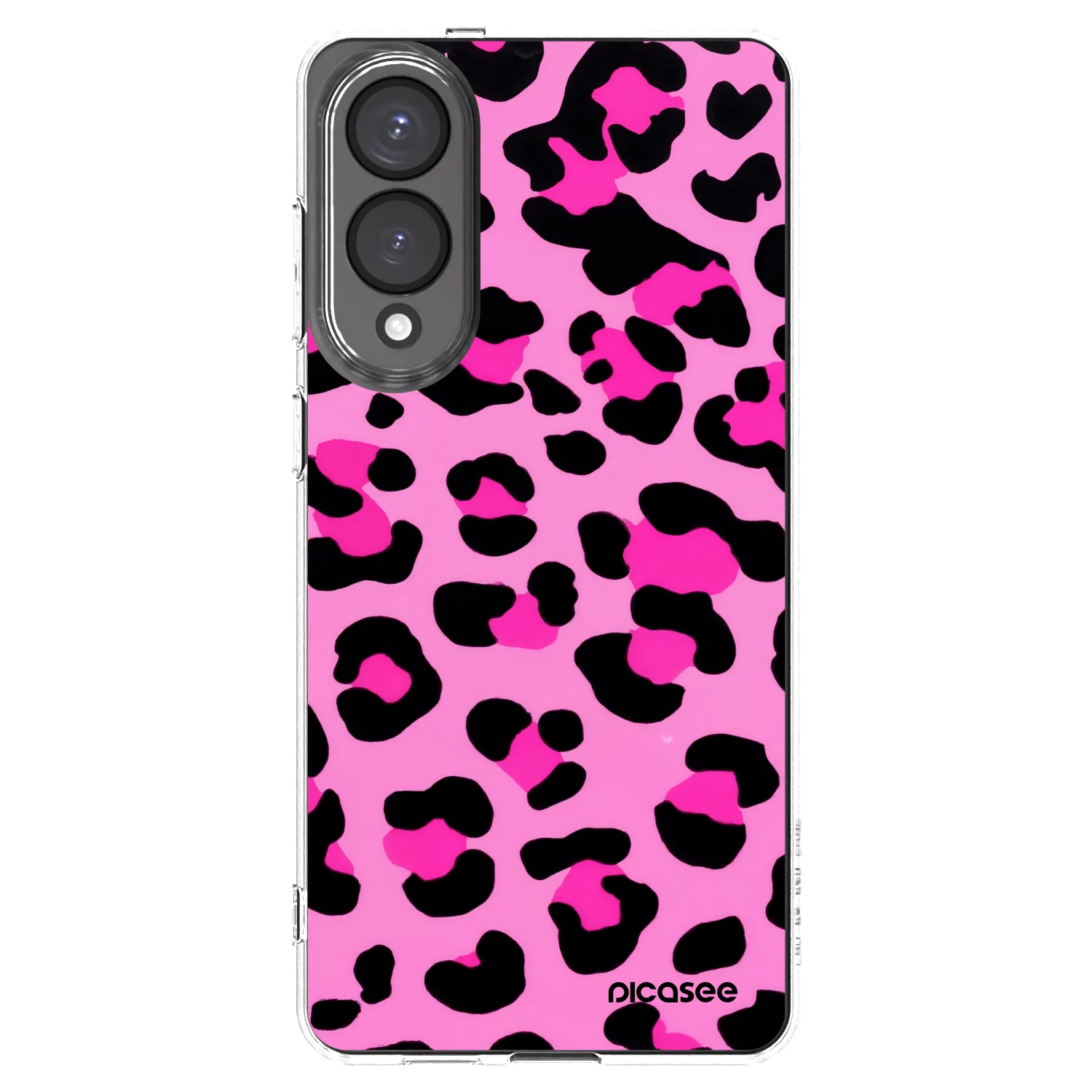 Picasee διαφανής θήκη σιλικόνης Samsung Galaxy S25 Edge 5G - Pink Tiger