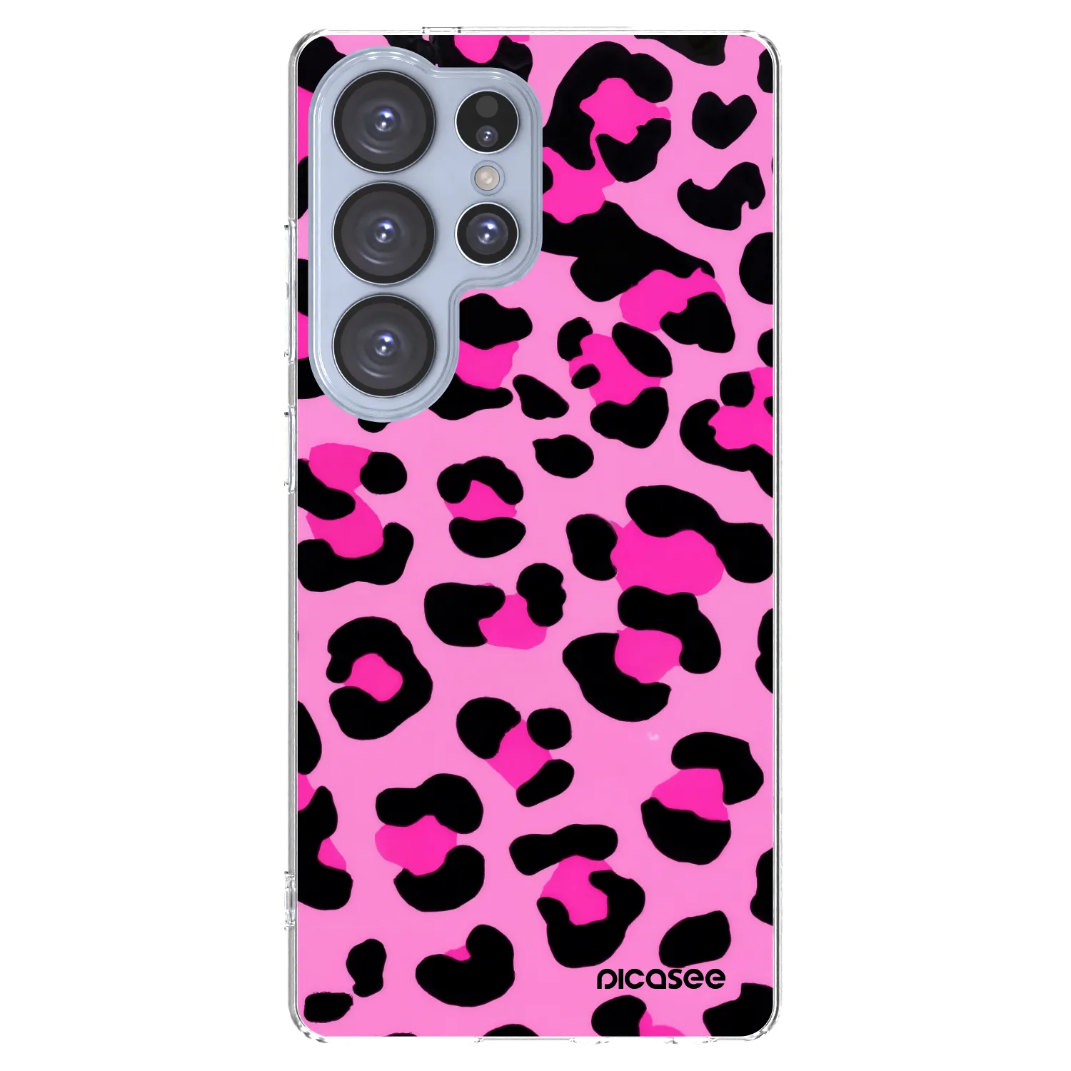Picasee διαφανής θήκη σιλικόνης Samsung Galaxy S25 Ultra 5G - Pink Tiger