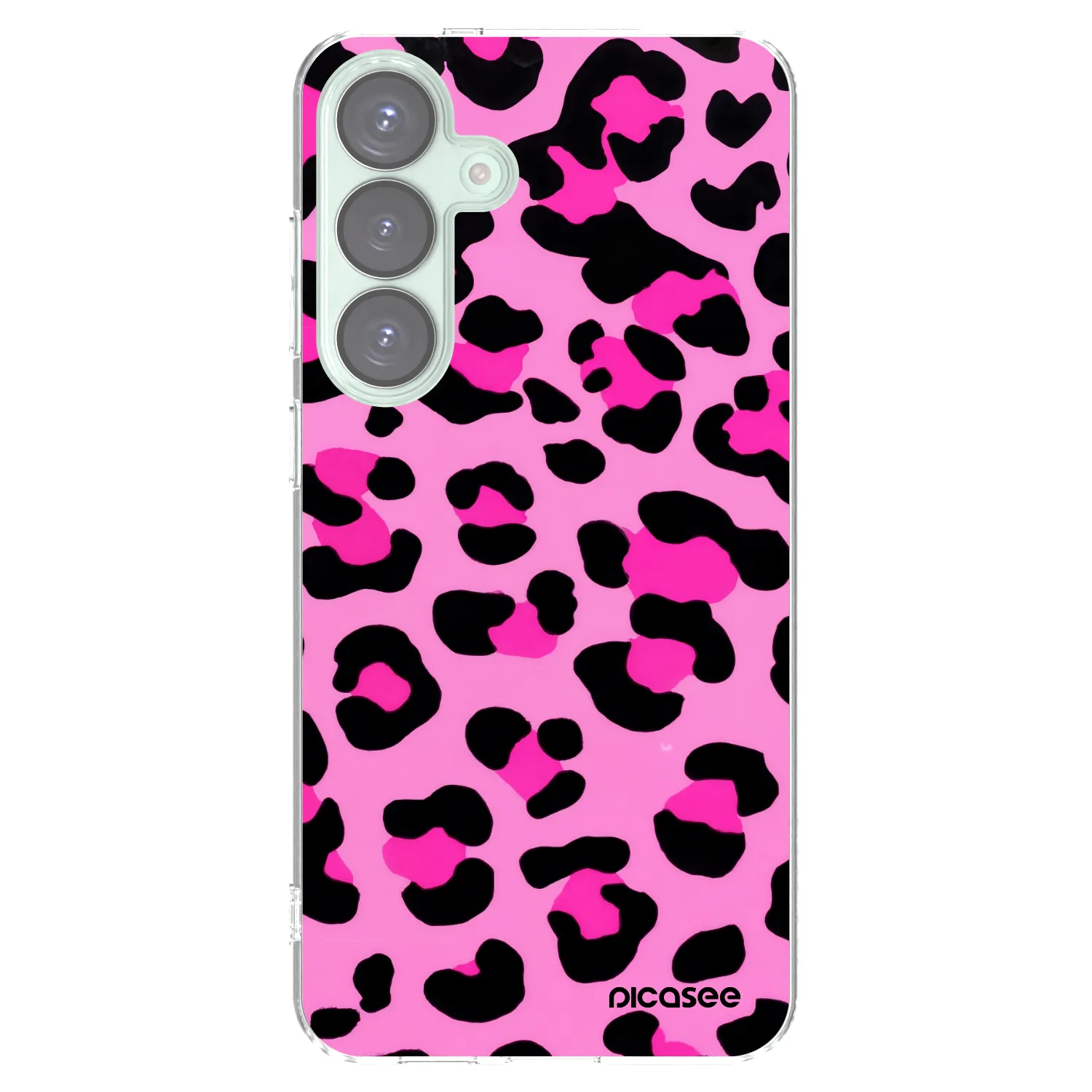 Picasee διαφανής θήκη σιλικόνης Samsung Galaxy S25+ 5G - Pink Tiger