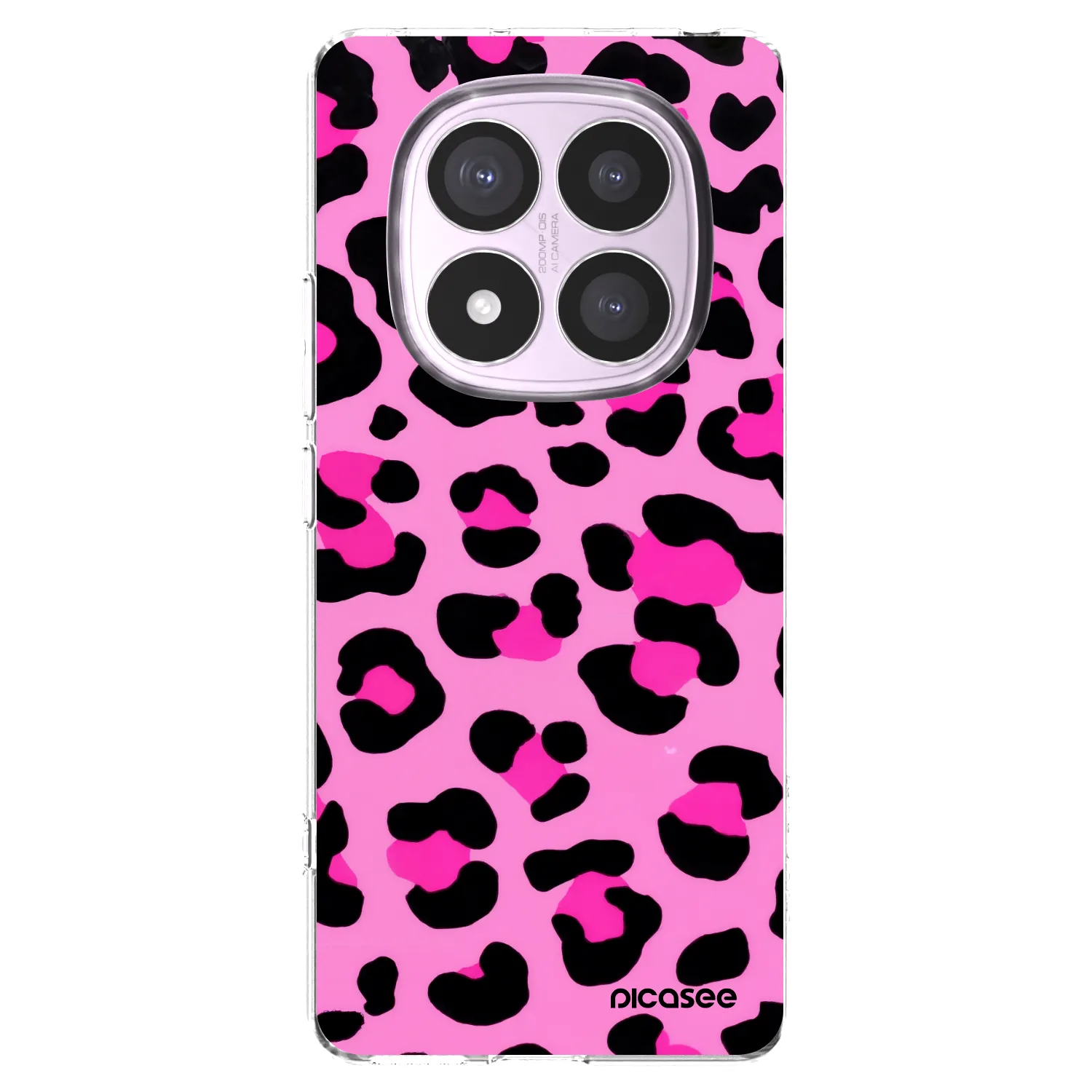 Picasee διαφανής θήκη σιλικόνης Xiaomi Redmi Note 14 Pro 4G - Pink Tiger