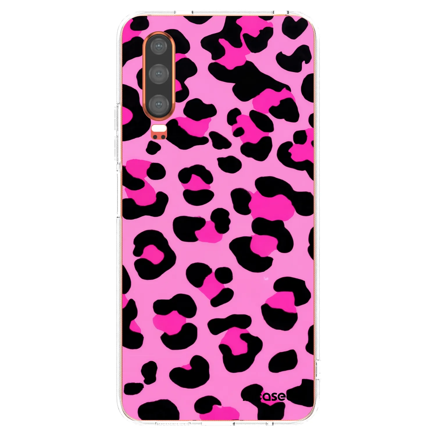 Picasee διαφανής θήκη σιλικόνης Huawei P30 - Pink Tiger