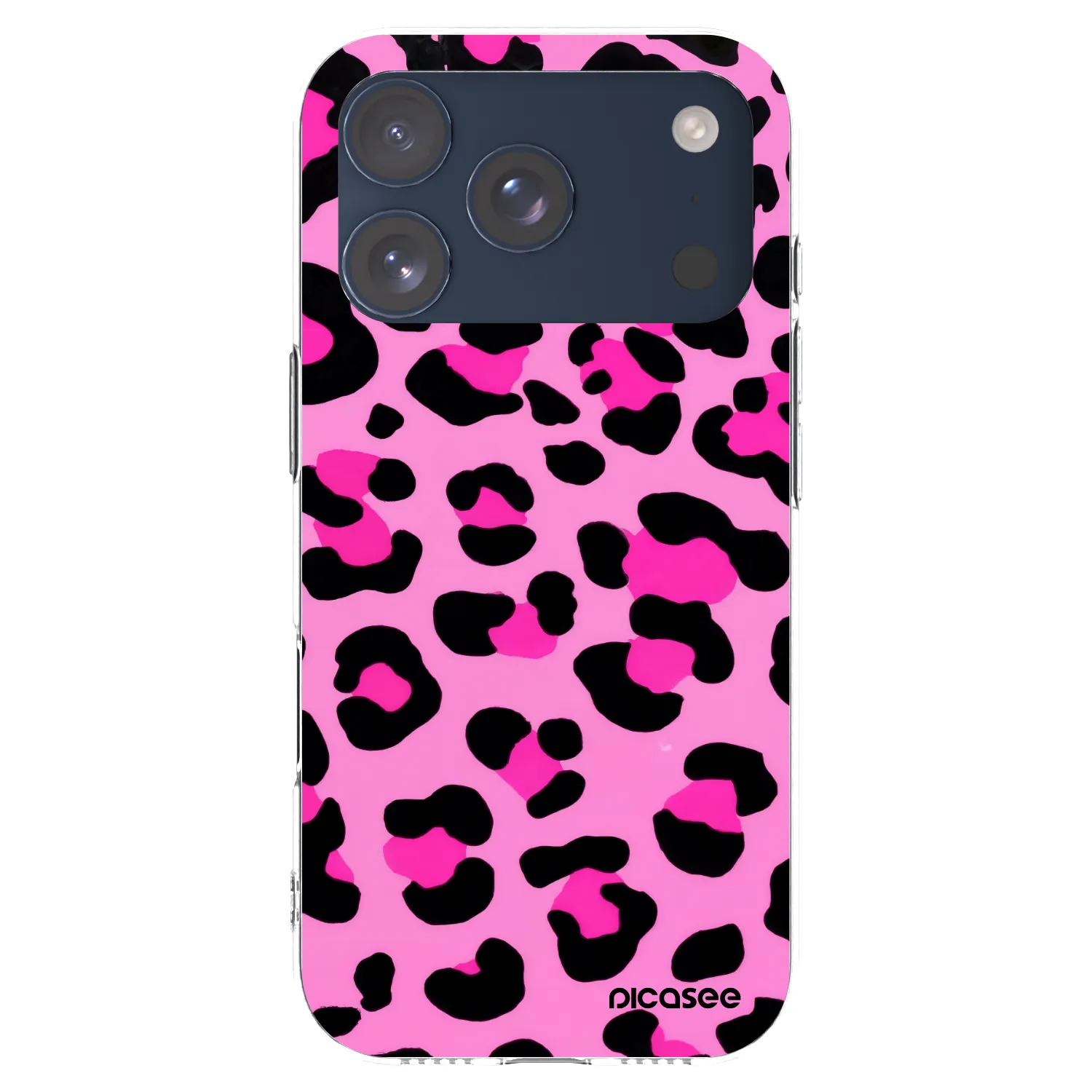 Picasee διαφανής θήκη σιλικόνης Apple iPhone 17 Pro - Pink Tiger