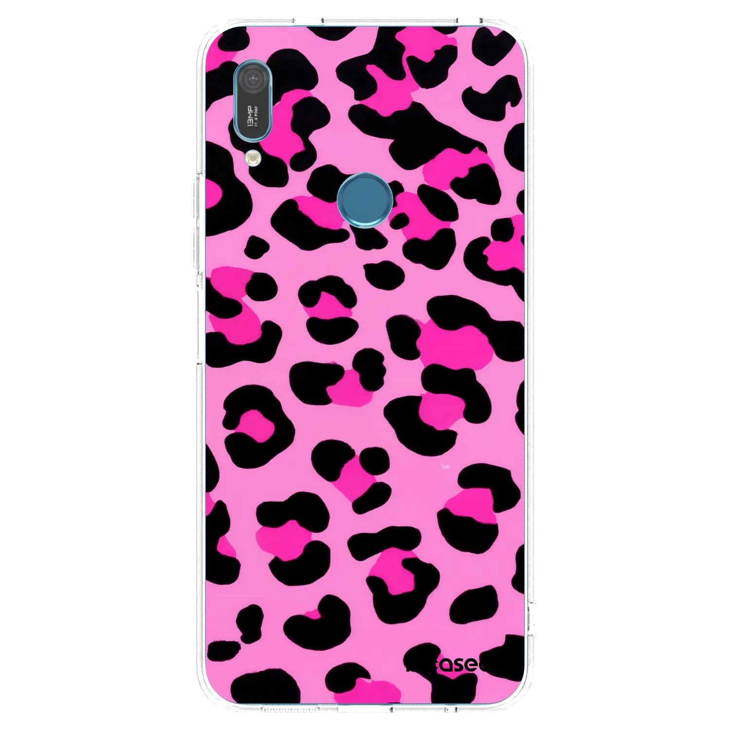 Picasee διαφανής θήκη σιλικόνης Huawei Y6 2019 - Pink Tiger