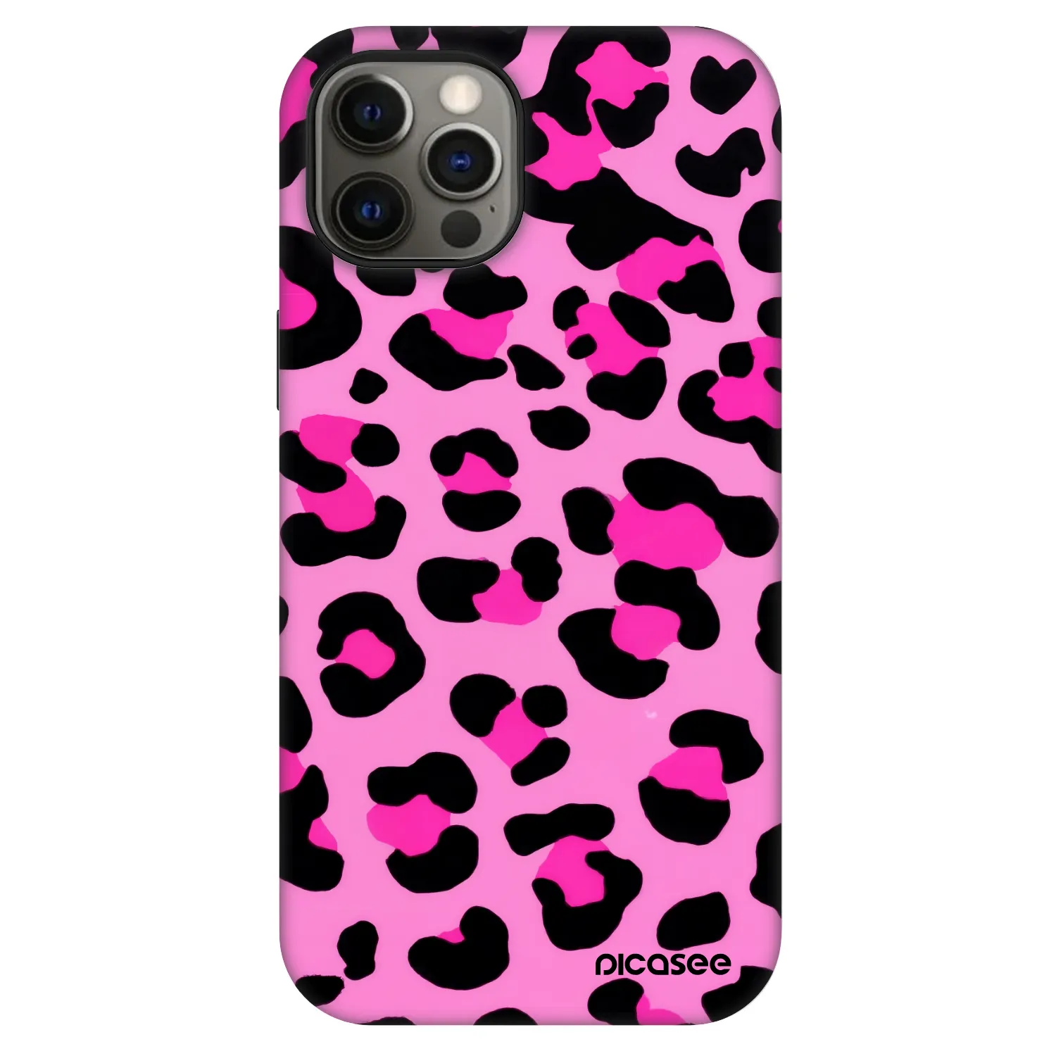 Picasee Fashion Case MagSafe για Apple iPhone 12 - Pink Tiger