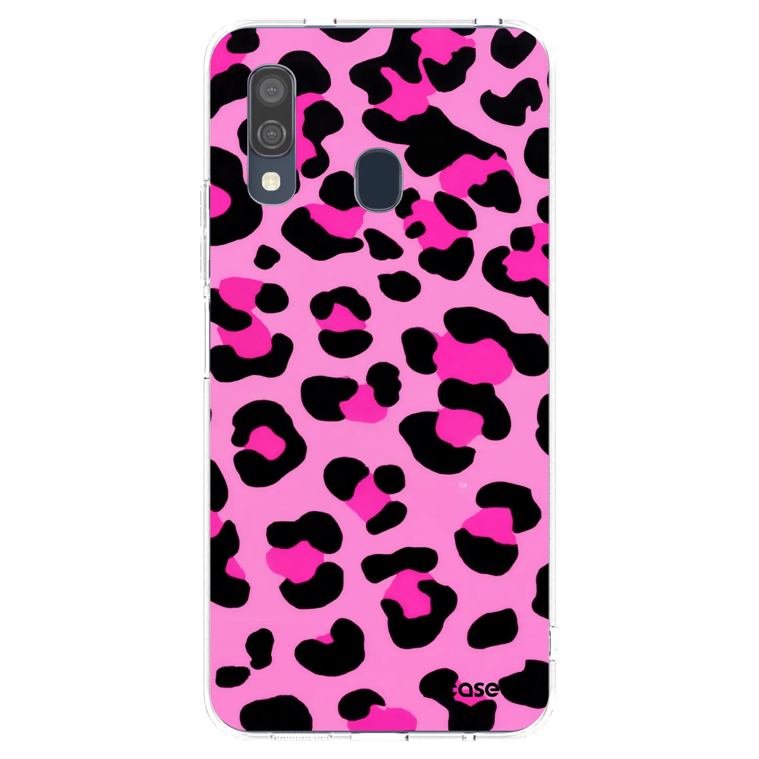 Picasee διαφανής θήκη σιλικόνης Samsung Galaxy A40 A405F - Pink Tiger
