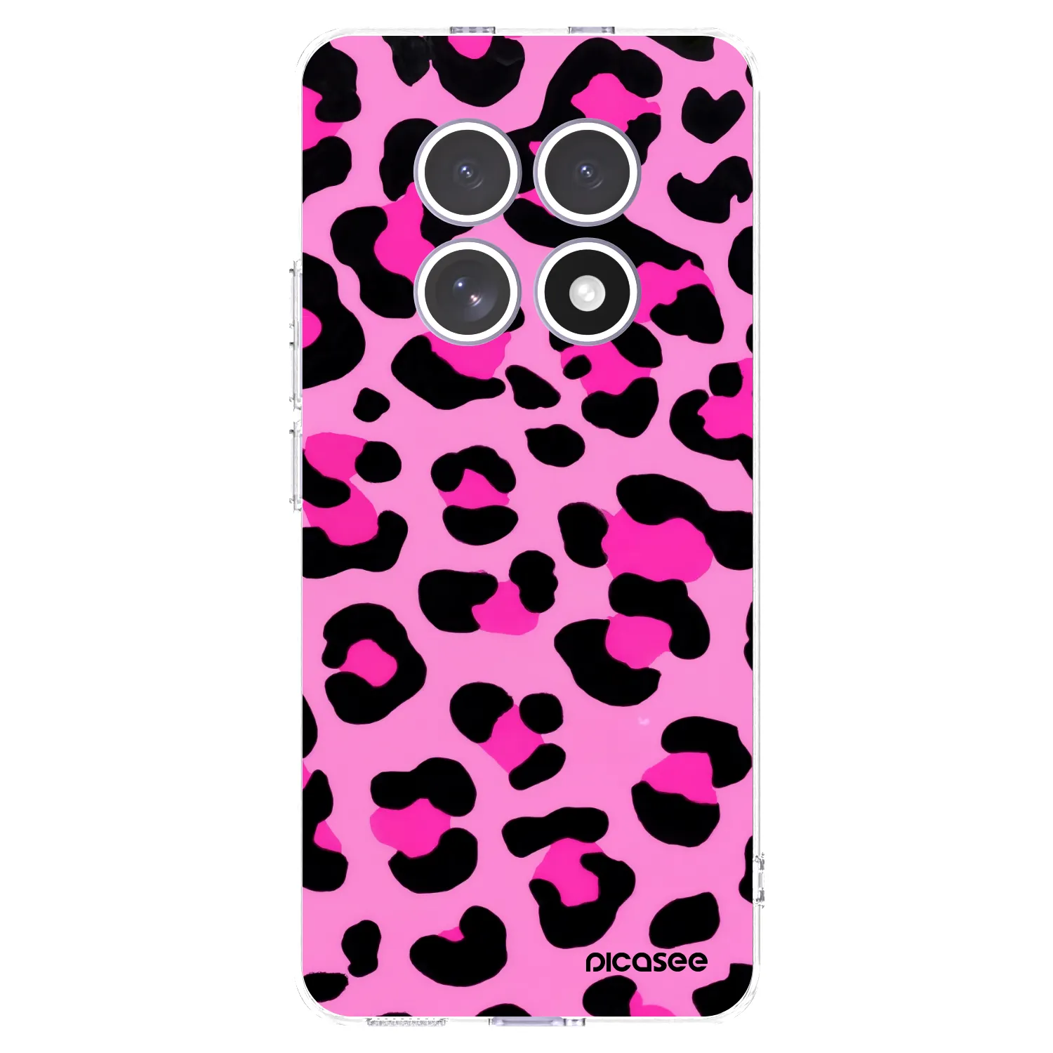 Picasee διαφανής θήκη σιλικόνης Xiaomi Redmi Note 15 - Pink Tiger