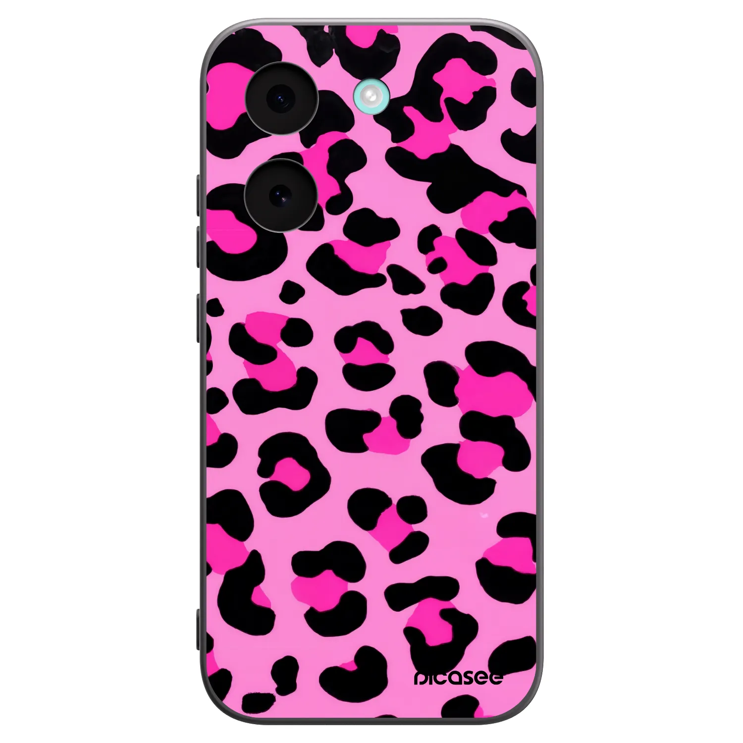 Picasee Μαύρη θήκη σιλικόνης για Xiaomi Poco X8 Pro - Pink Tiger