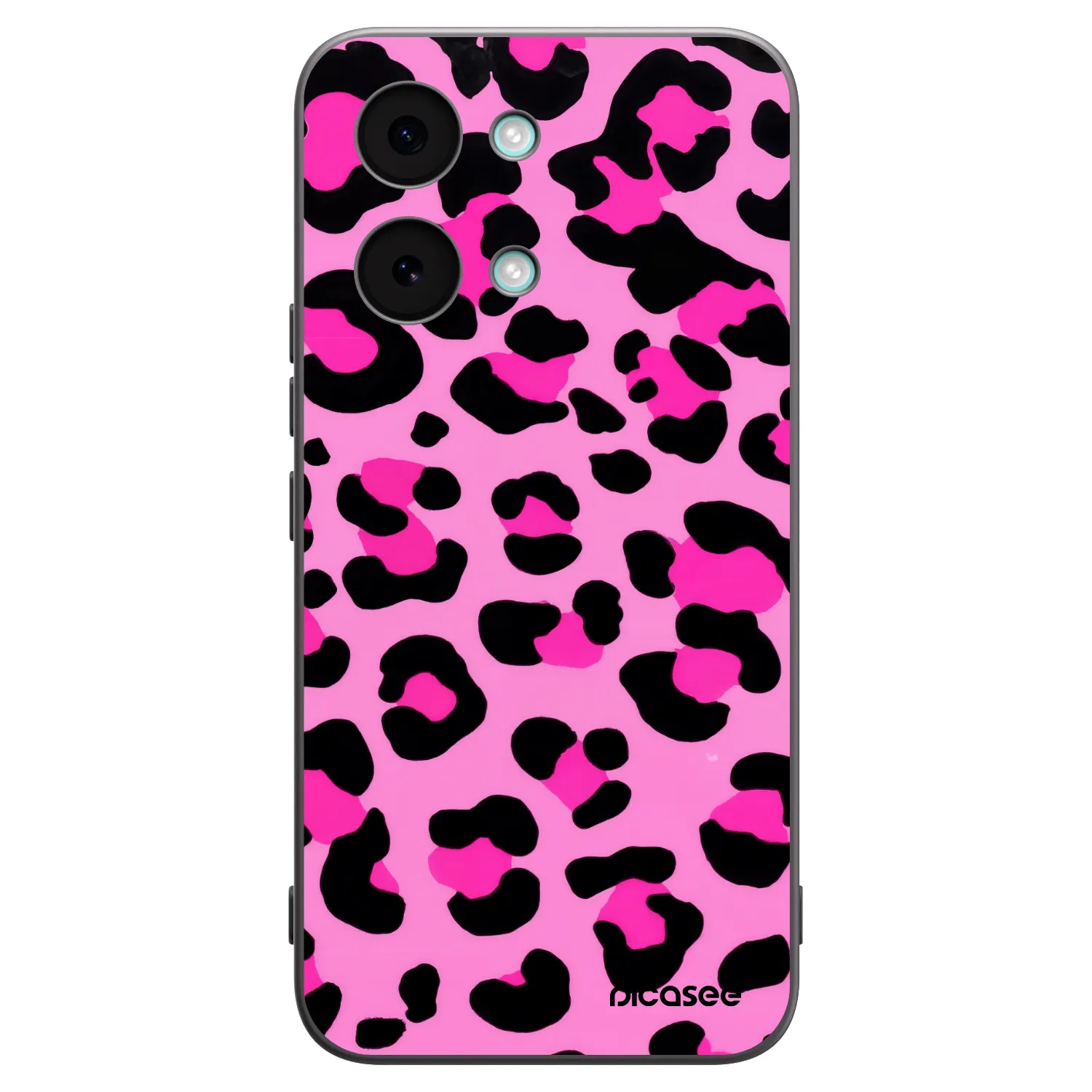 Picasee Μαύρη θήκη σιλικόνης για Xiaomi Poco X8 Pro Max - Pink Tiger