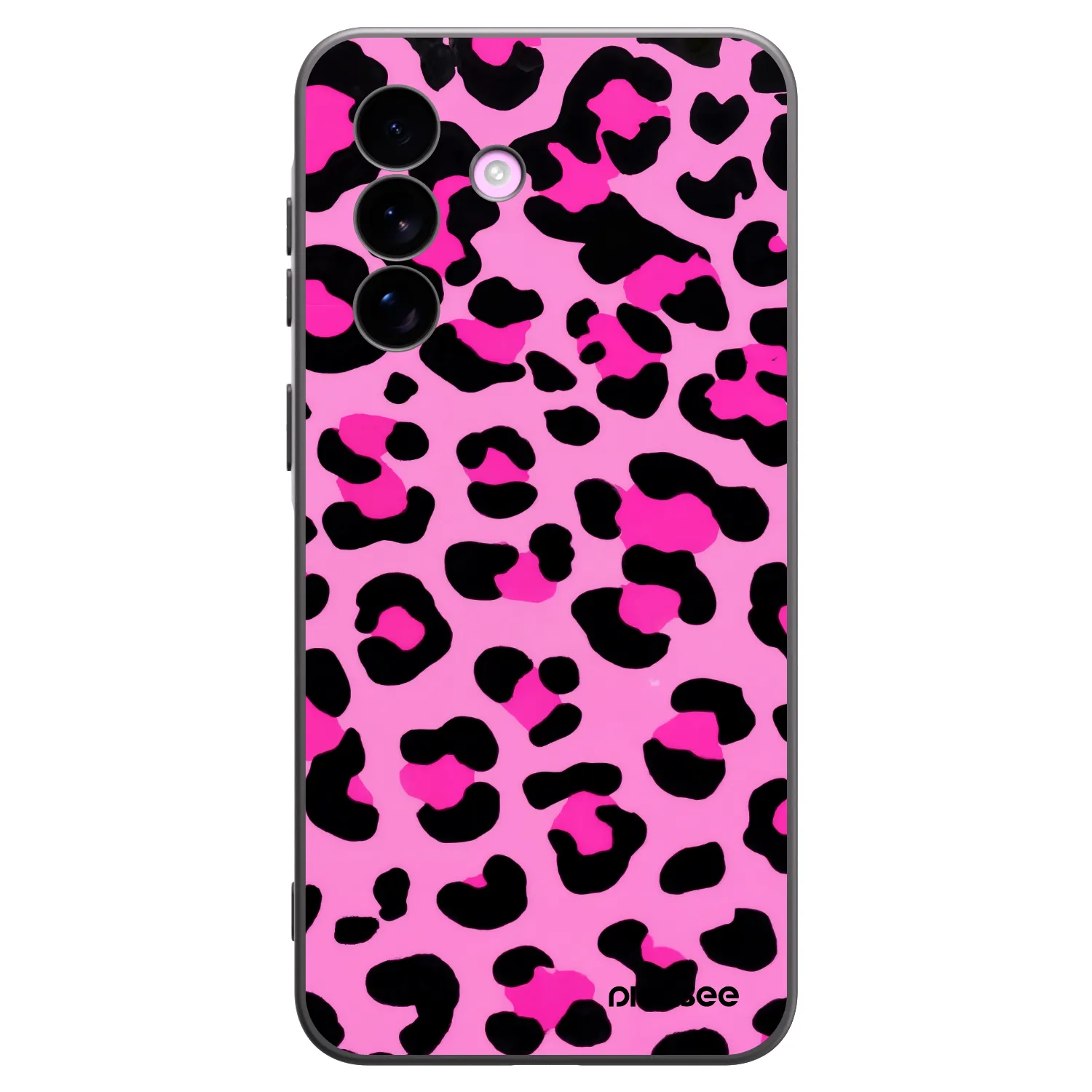 Picasee Μαύρη θήκη σιλικόνης για Samsung Galaxy A57 5G - Pink Tiger