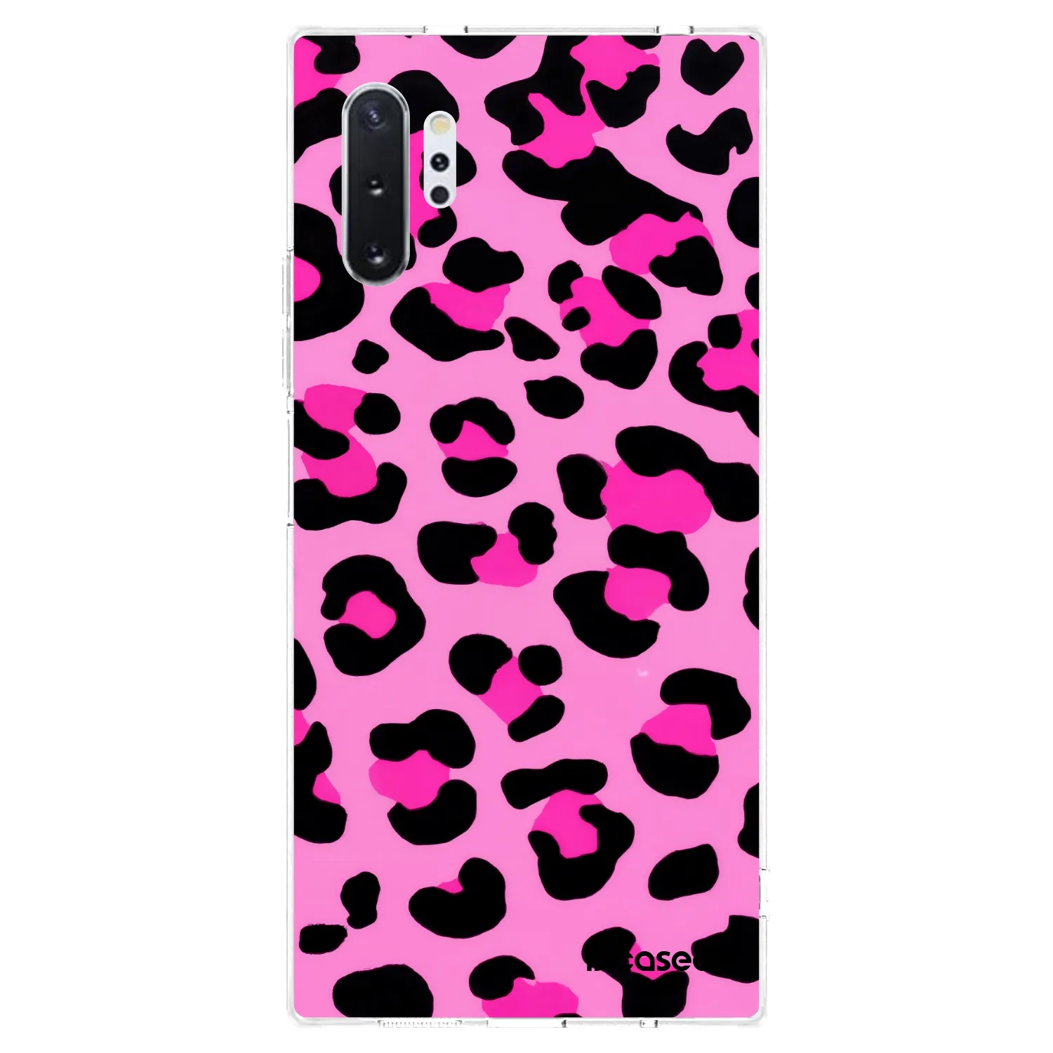 Picasee διαφανής θήκη σιλικόνης Samsung Galaxy Note 10+ N975F - Pink Tiger